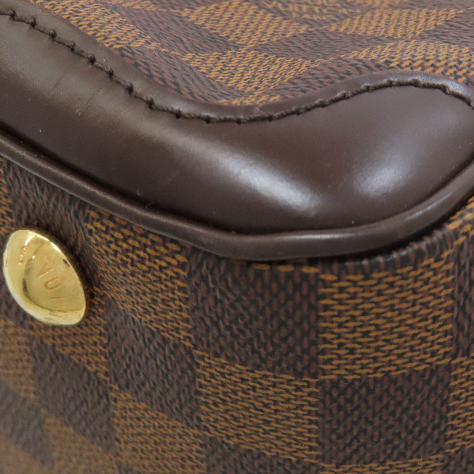 Louis Vuitton Brown Damier Canvas Ebene Damier Canvas Handbag (Pre-Owned)