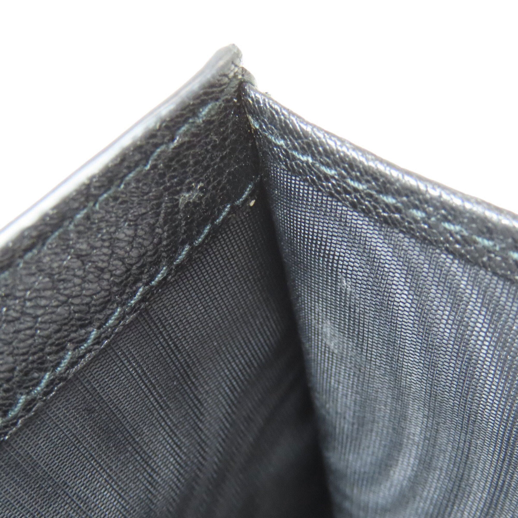 Miu Miu Black Leather Wallet (Bi-Fold) (Pre-Owned)