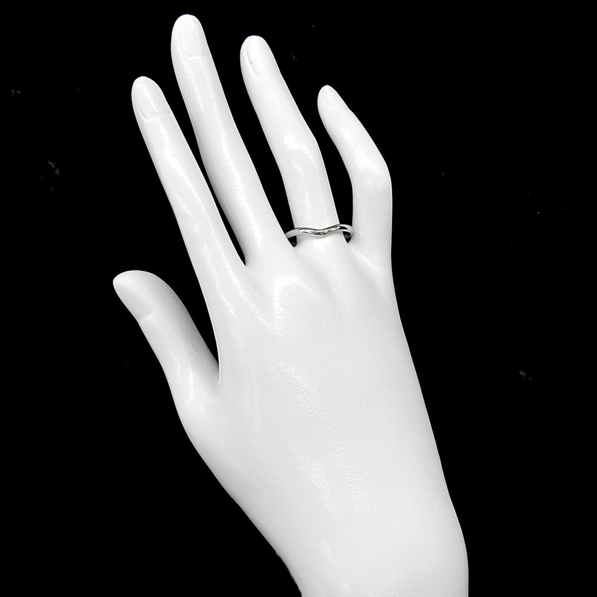 Tiffany Platinum 950 Band Ring (Pre-Owned)