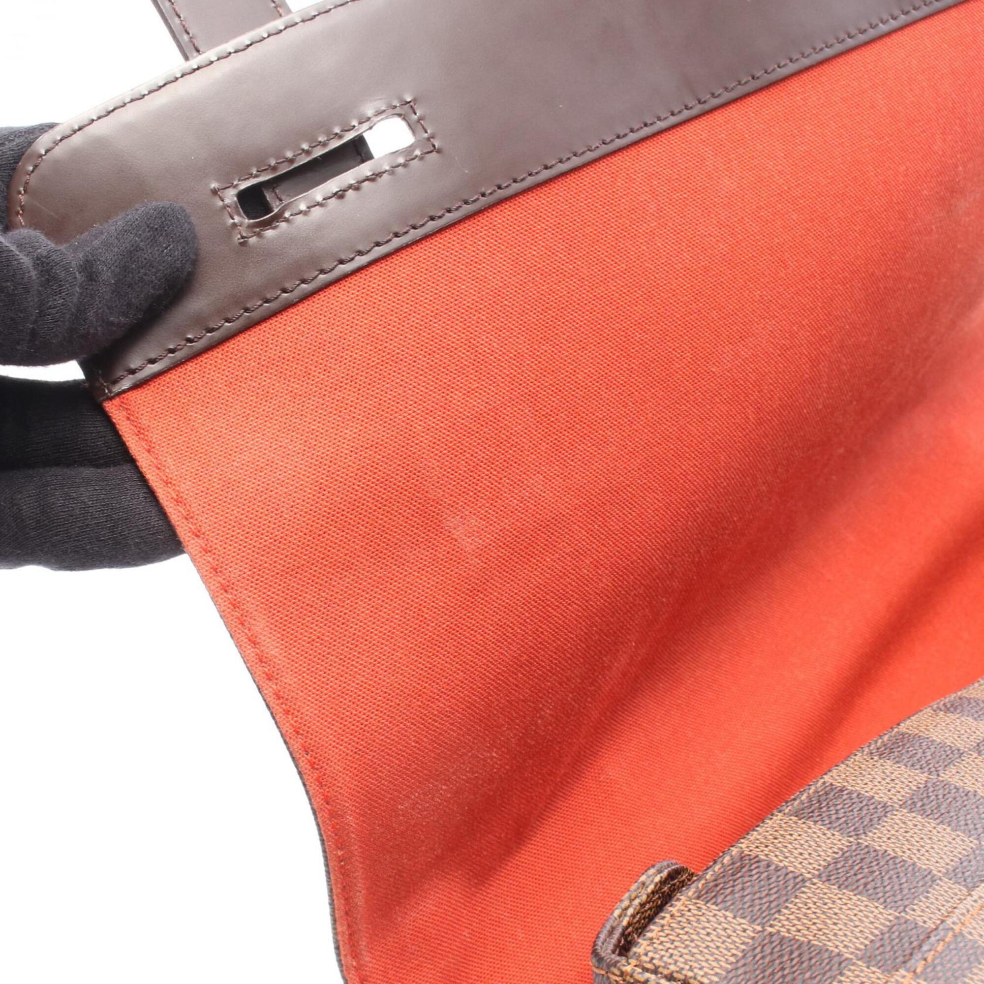 Louis Vuitton Brown Damier Canvas Damier Canvas Handbag Shoulder Bag (Pre-Owned)