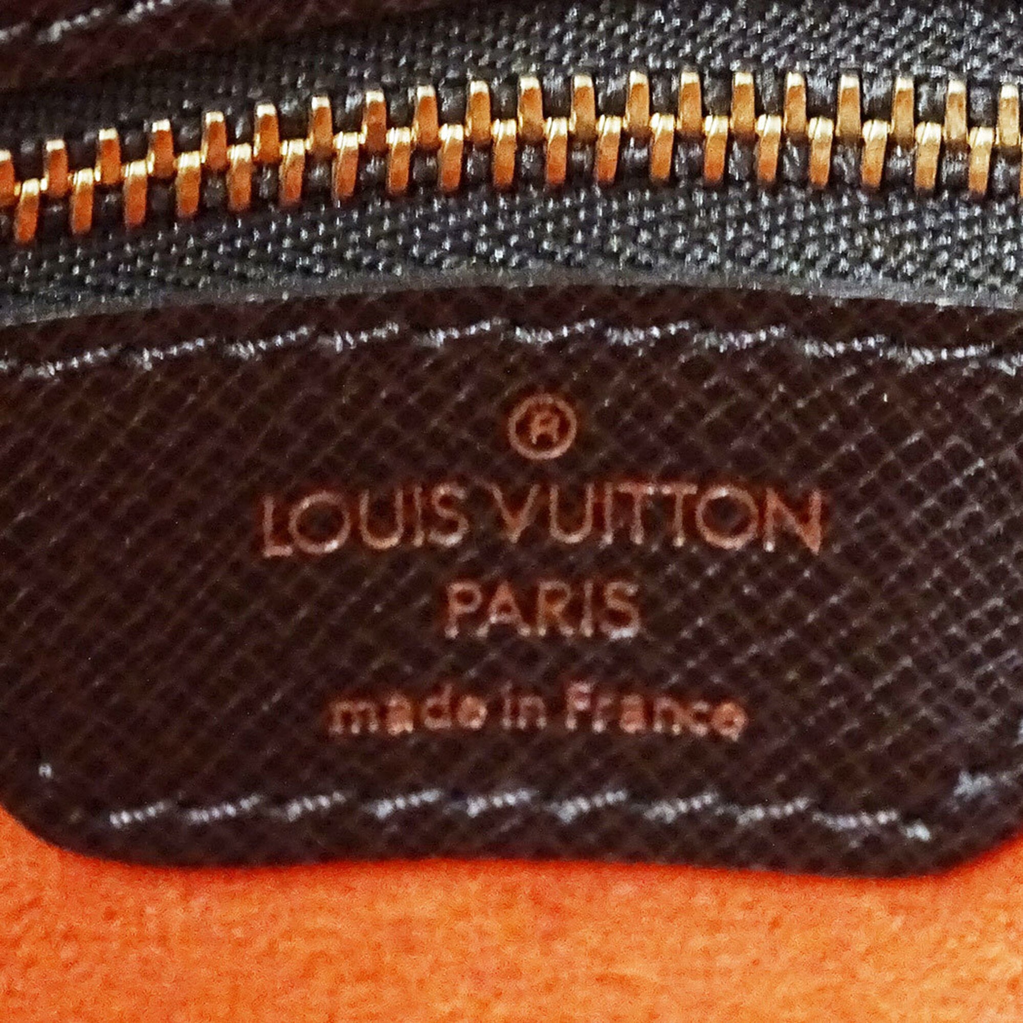 Louis Vuitton Brown Damier Canvas Handbag (Pre-Owned)