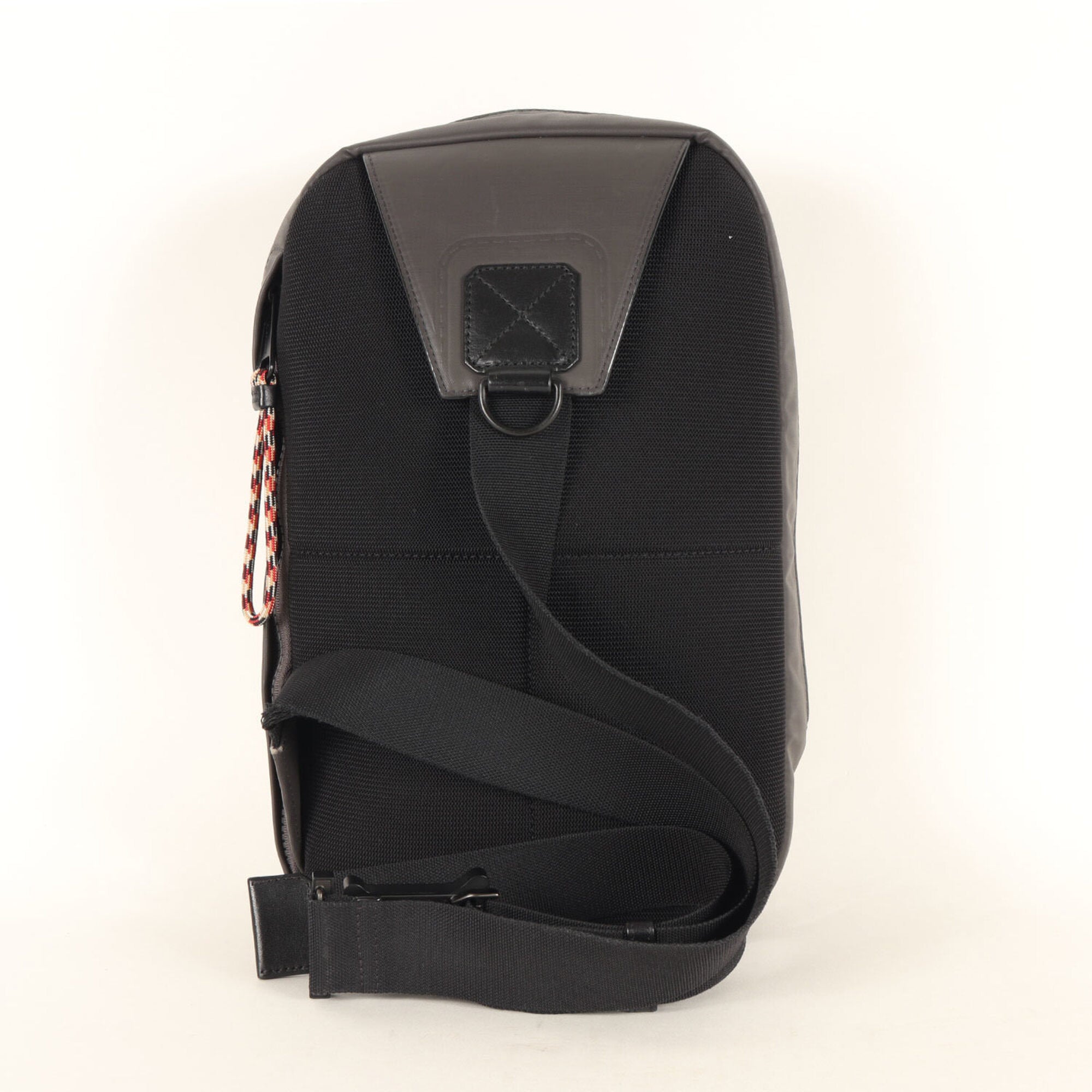 Burberry Gray Nylon Sling Bag (Pre-Owned)