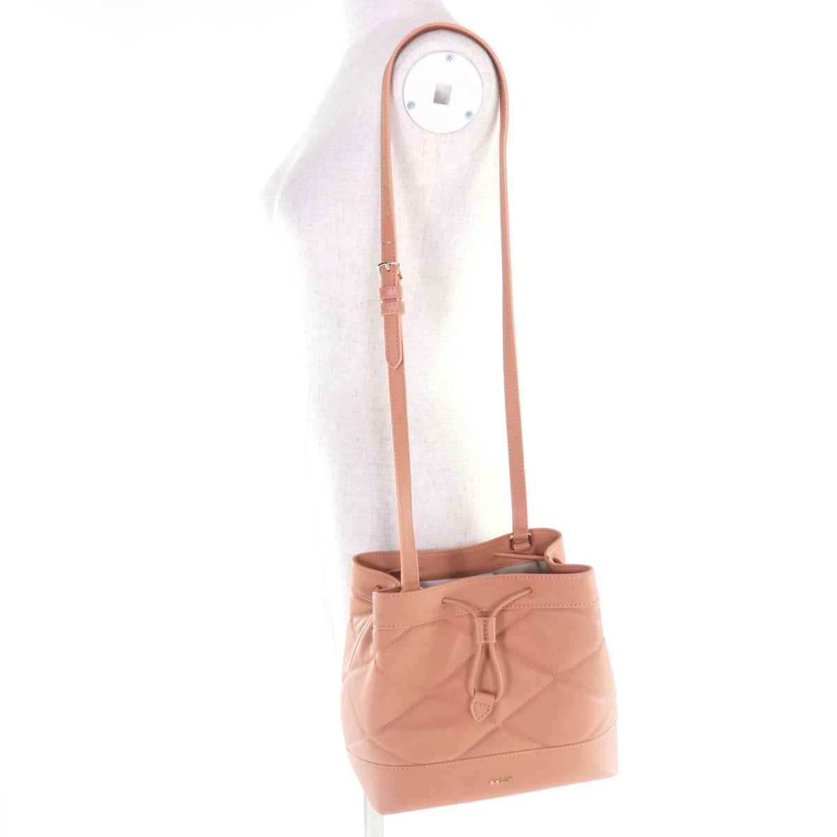 Bally Pink Leather Shoulder Bag (Pre-Owned)