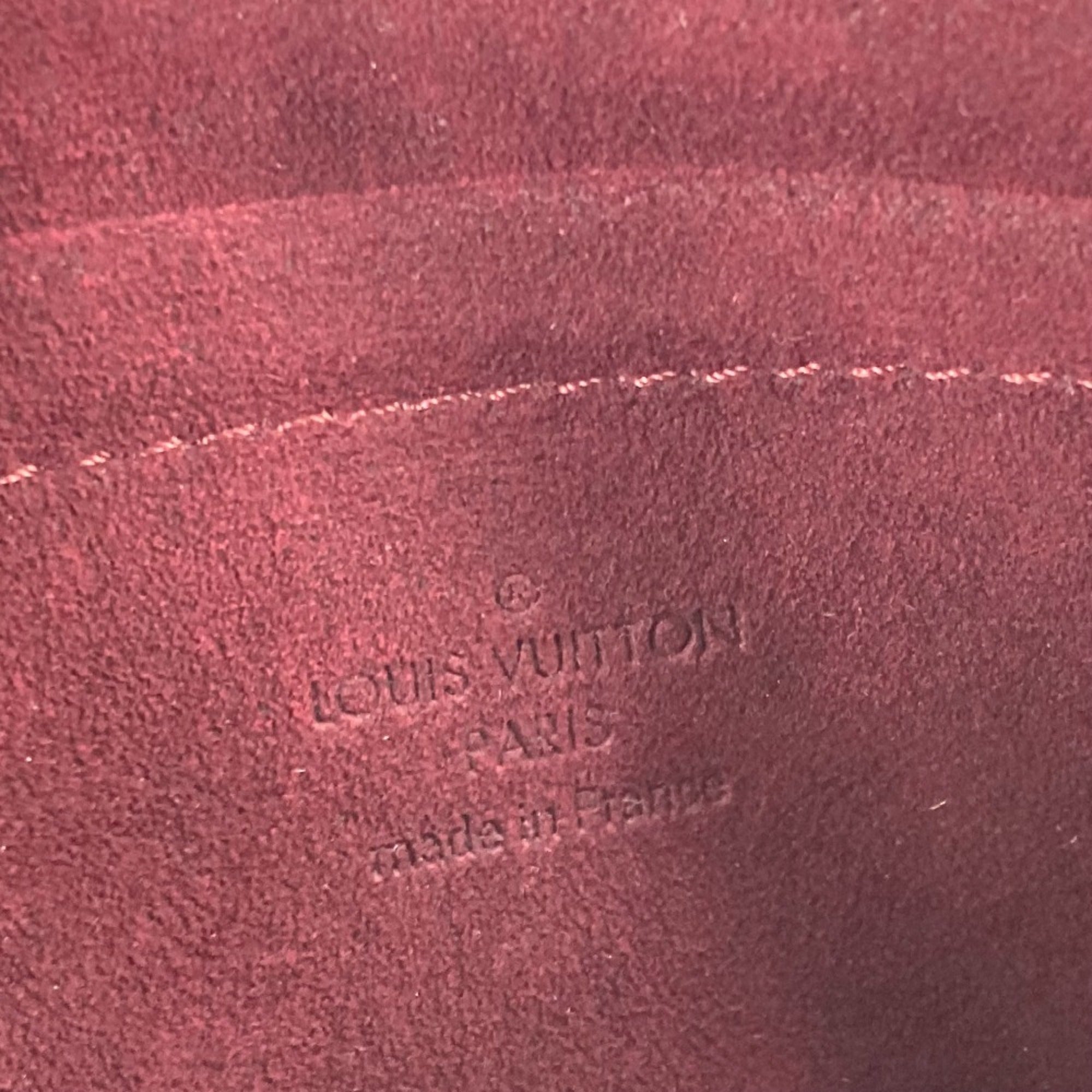 Louis Vuitton Brown Damier Canvas Damier Canvas Pochette Pouch Shoulder Bag (Pre-Owned)