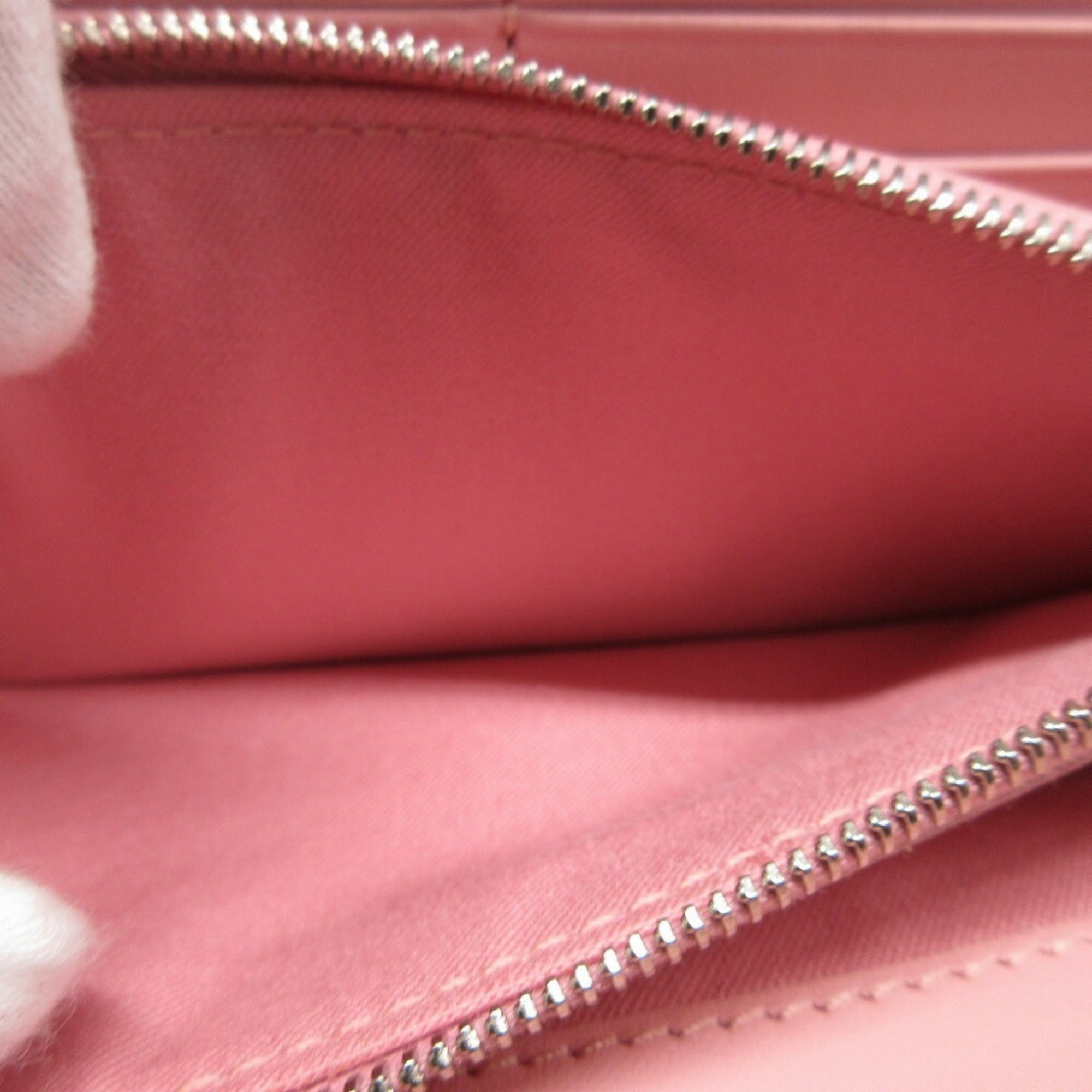 Fendi Pink Leather Long Wallet (Bi-Fold) (Pre-Owned)