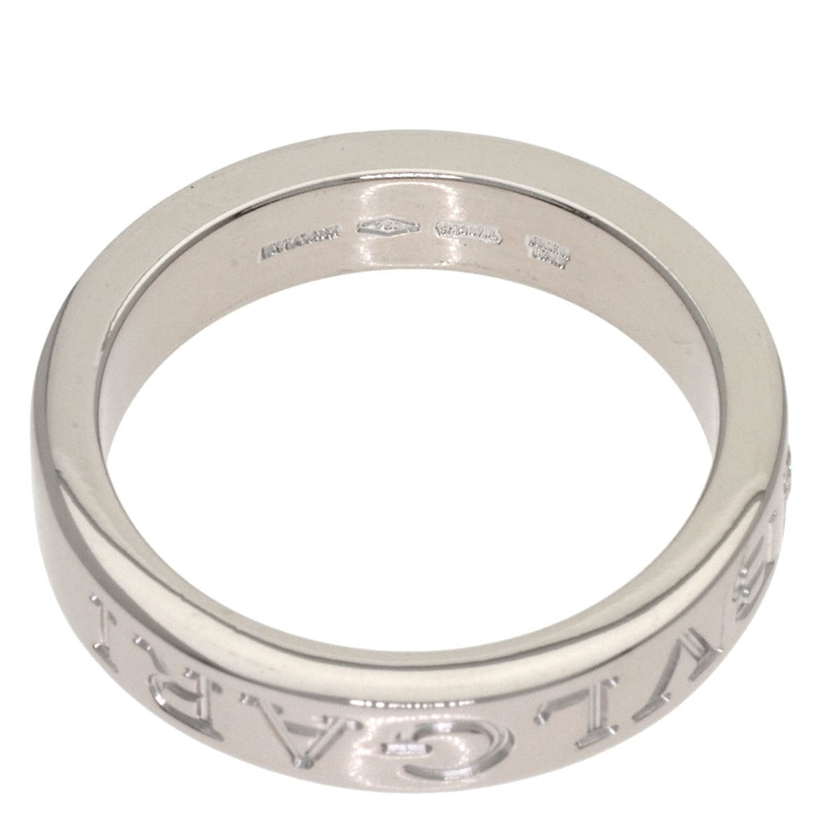 Bvlgari White Gold (18K) Band Ring (Pre-Owned)