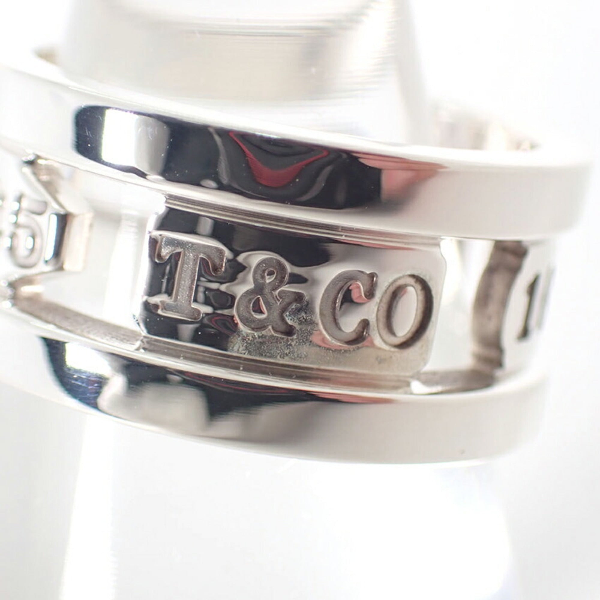 Tiffany Sterling Silver 925 Band Ring (Pre-Owned)