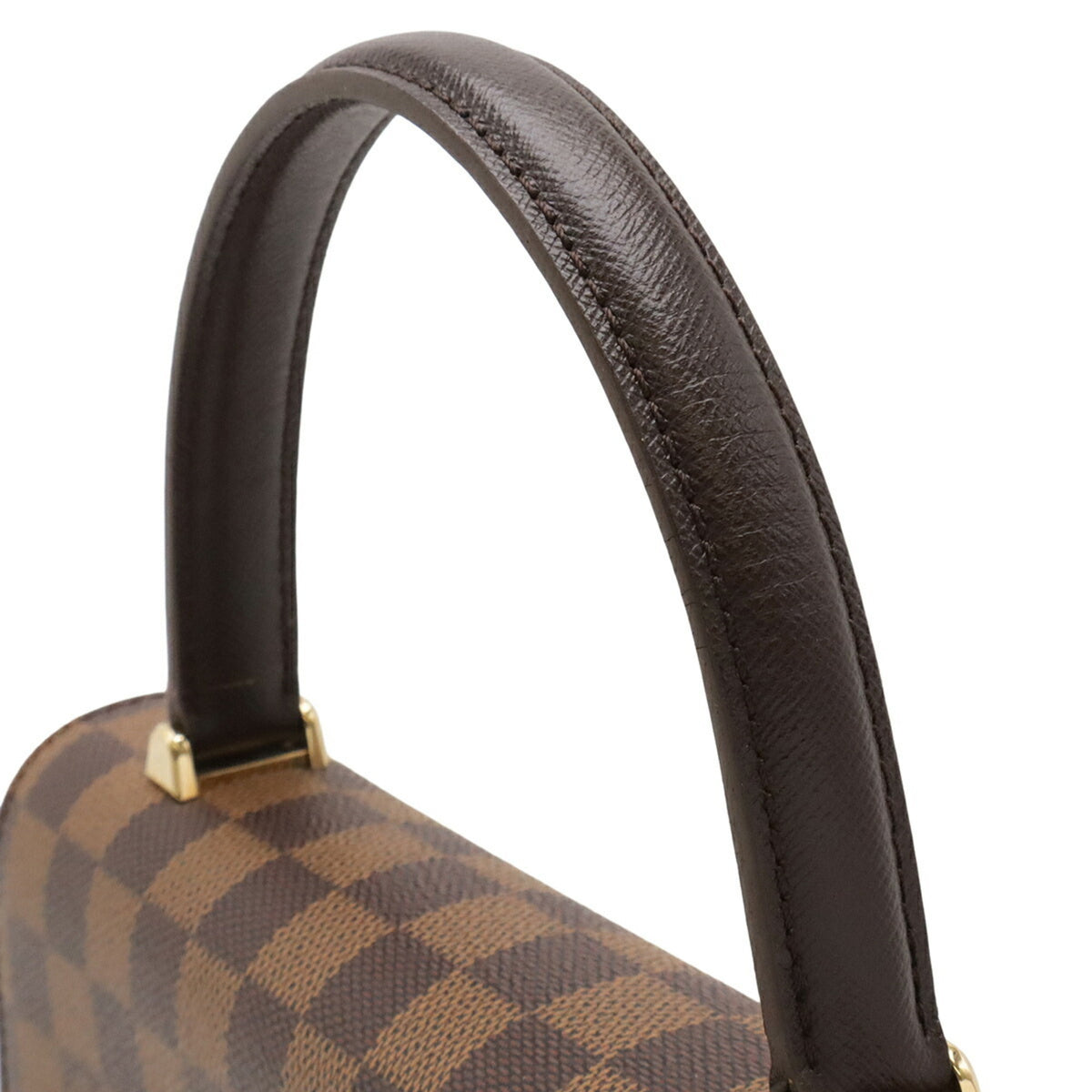Louis Vuitton Brown Damier Canvas Handbag (Pre-Owned)