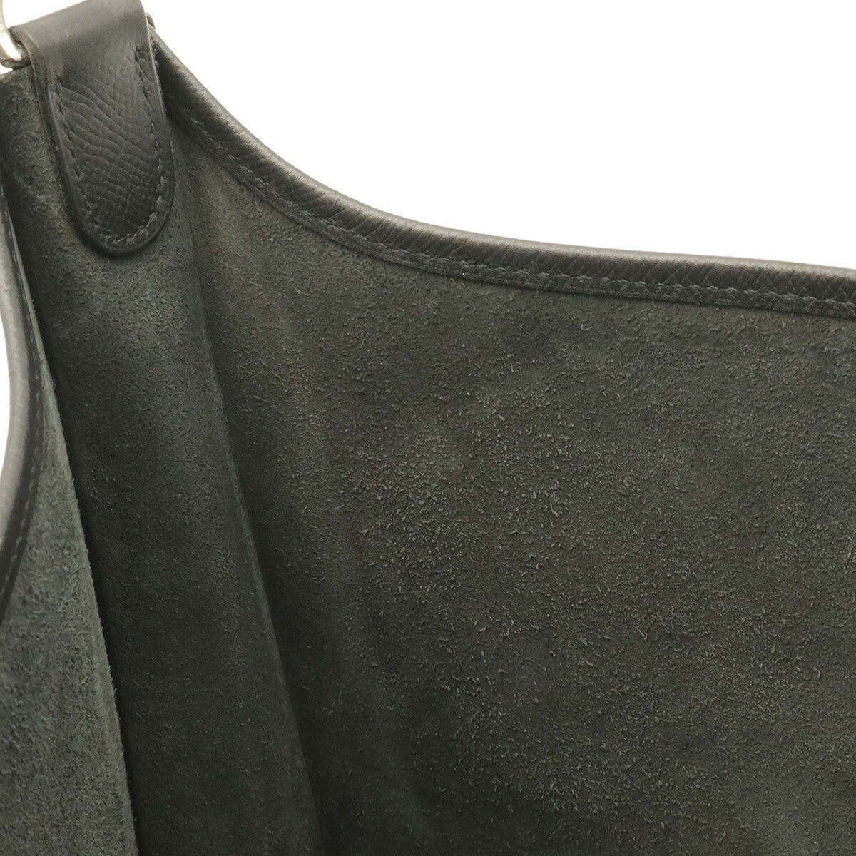 Hermes Evelyne Black Epsom Leather Shoulder Bag (Pre-Owned)