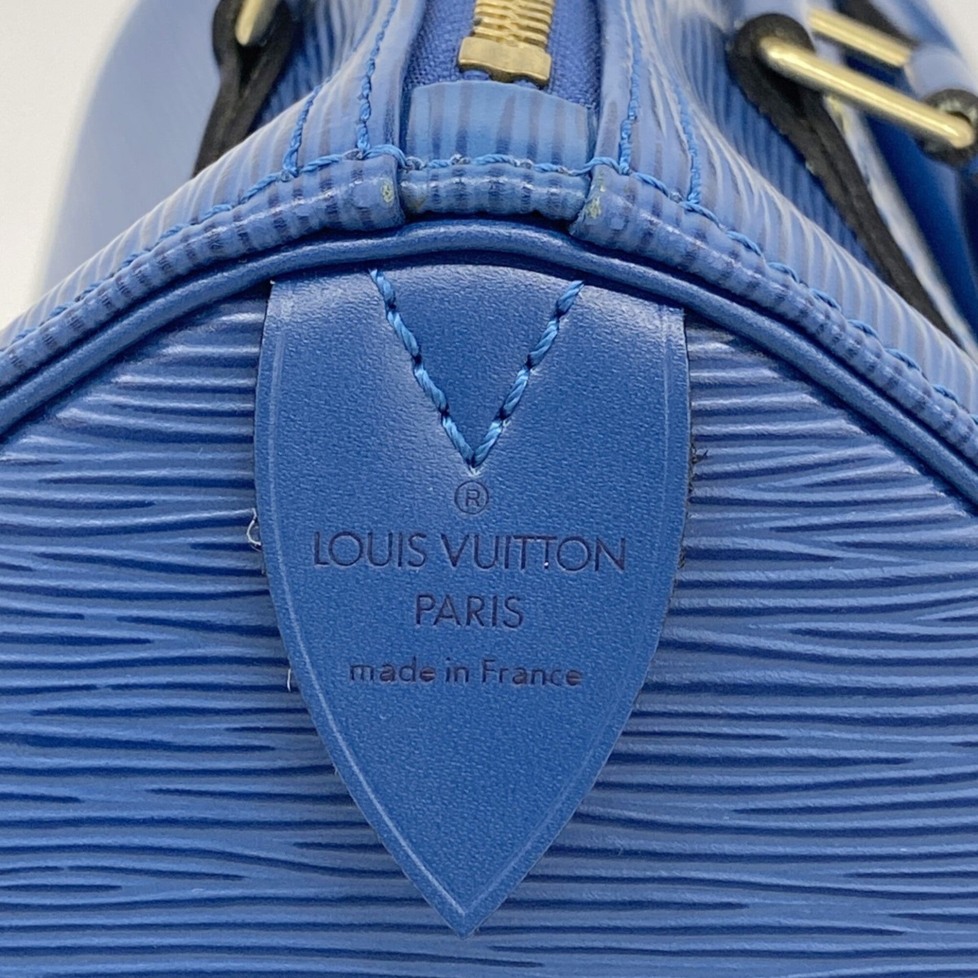 Louis Vuitton Toledo Blue Handbag (Pre-Owned)
