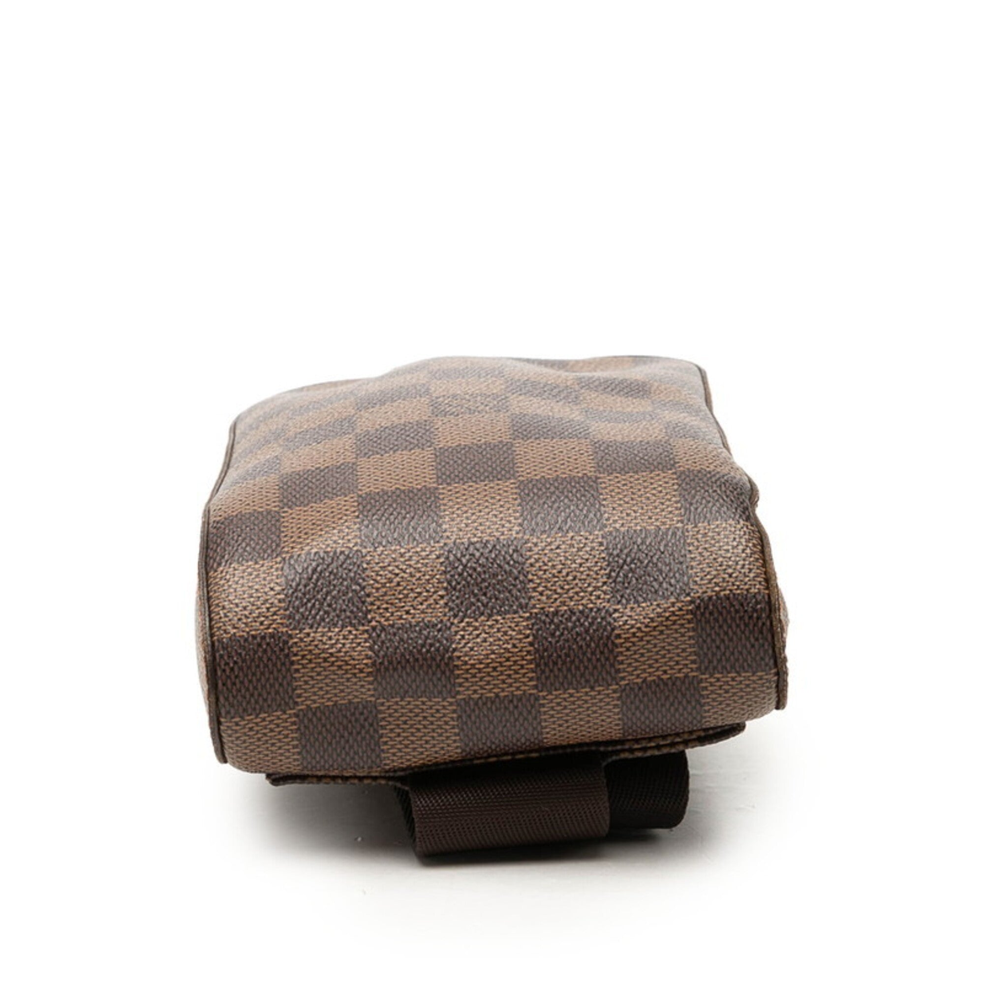 Louis Vuitton Damier Brown Pvc Leather Sling Bag (Pre-Owned)