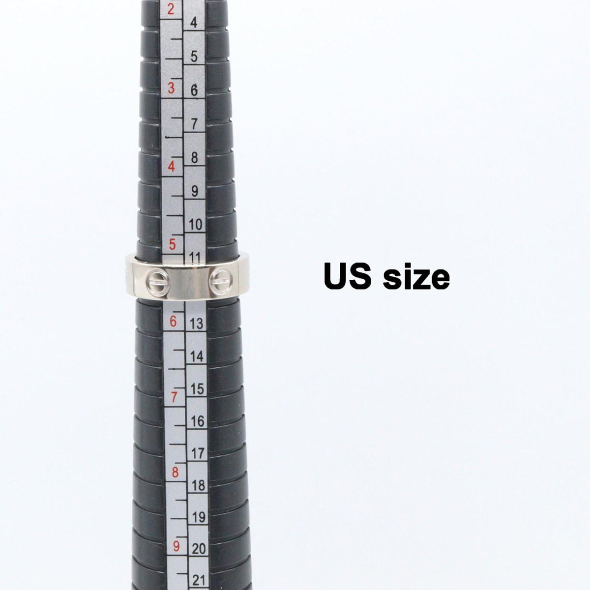 Cartier Silver White Gold (18K) Band Ring (Pre-Owned)