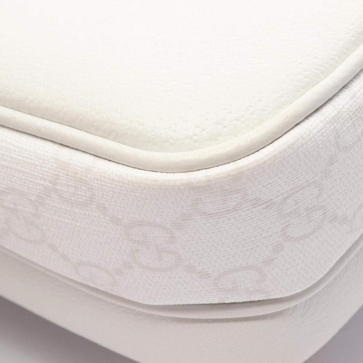 Gucci White Gg Supreme Leather Handbag Shoulder Bag (Pre-Owned)
