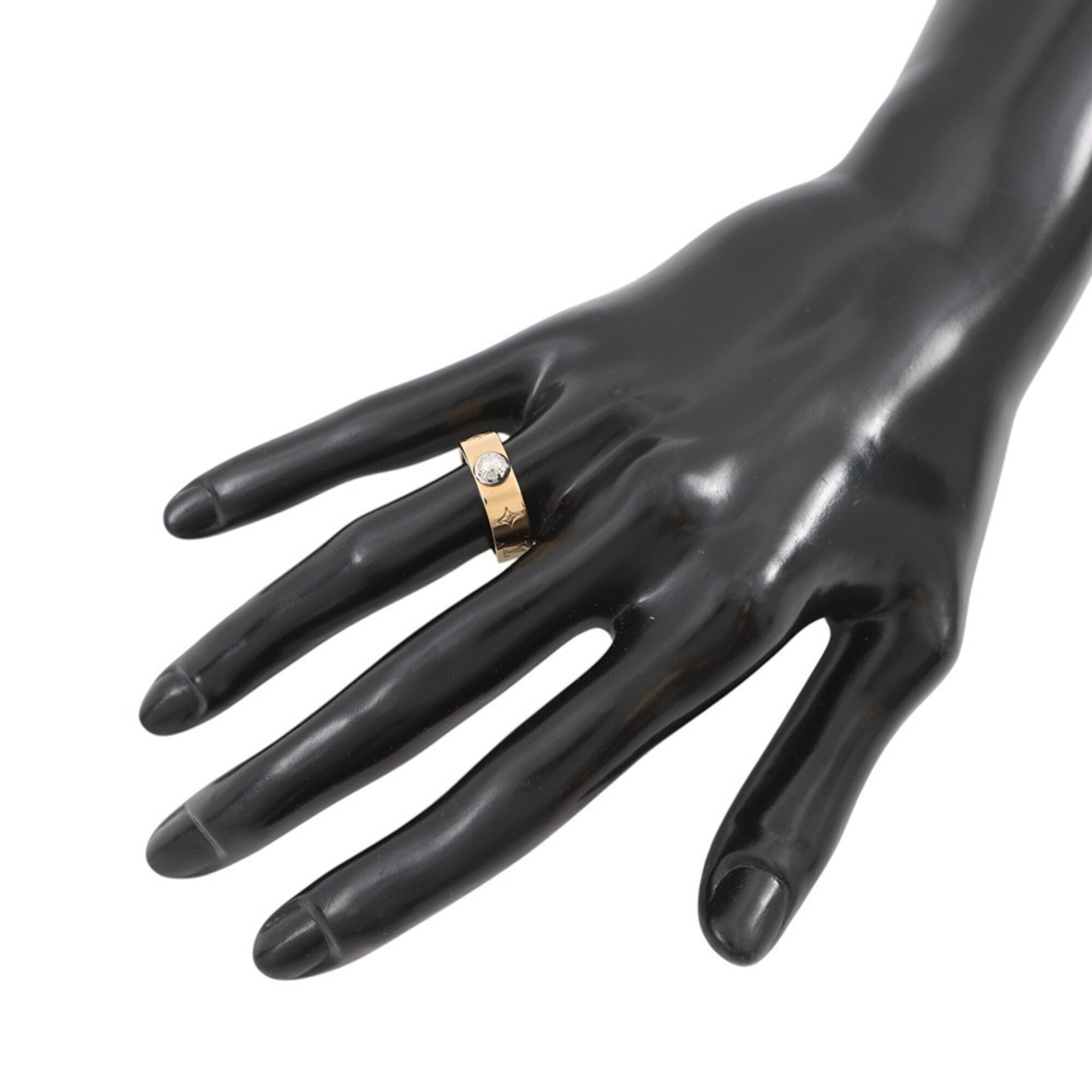 Louis Vuitton Metal Band Ring (Pre-Owned)