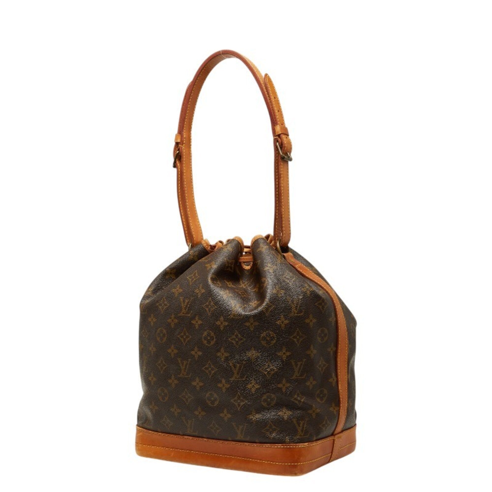 Louis Vuitton Brown Pvc Leather Shoulder Bag (Pre-Owned)