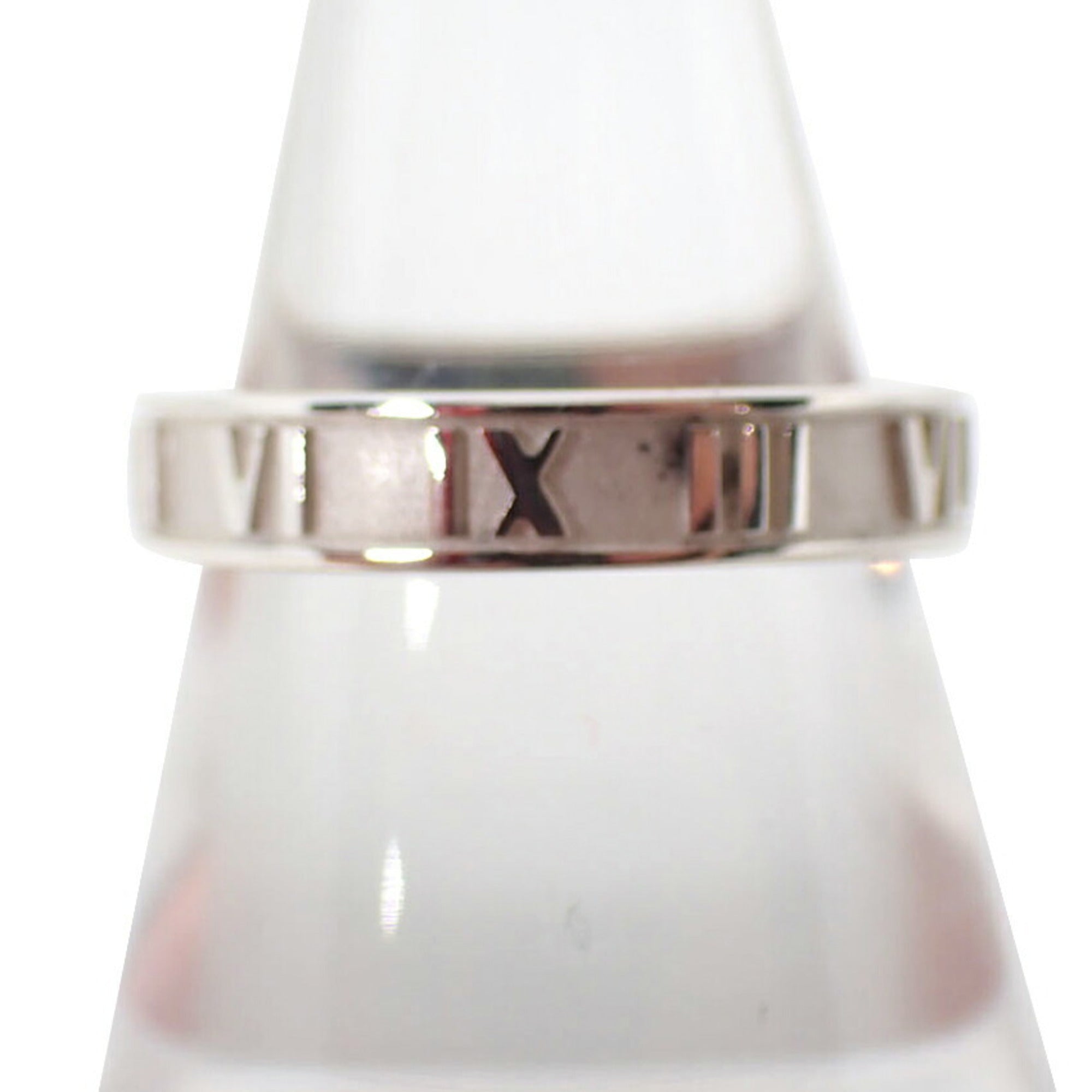 Tiffany Silver Sterling Silver 925 Band Ring (Pre-Owned)