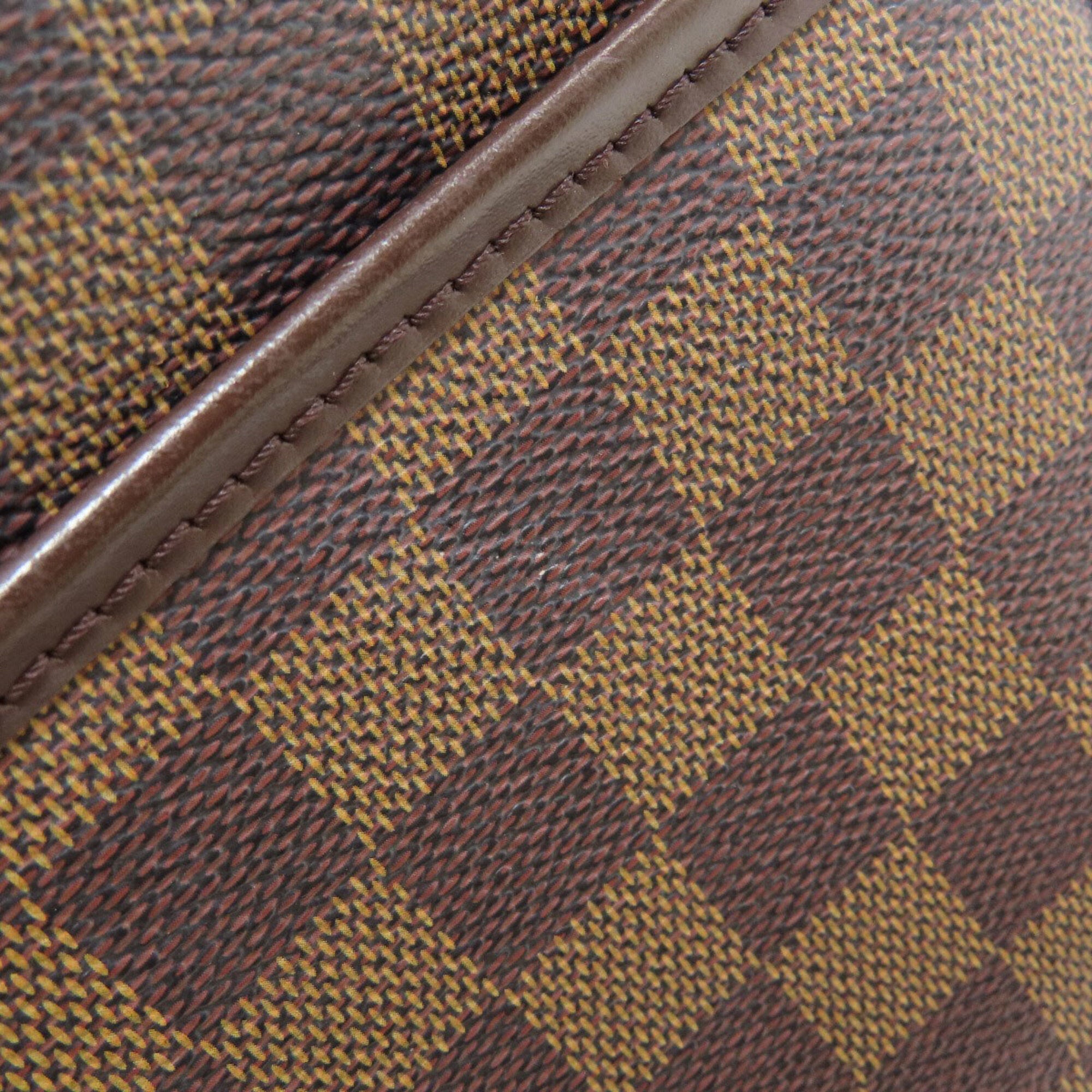 Louis Vuitton Damier Canvas Ebene Damier Canvas Shoulder Bag (Pre-Owned)