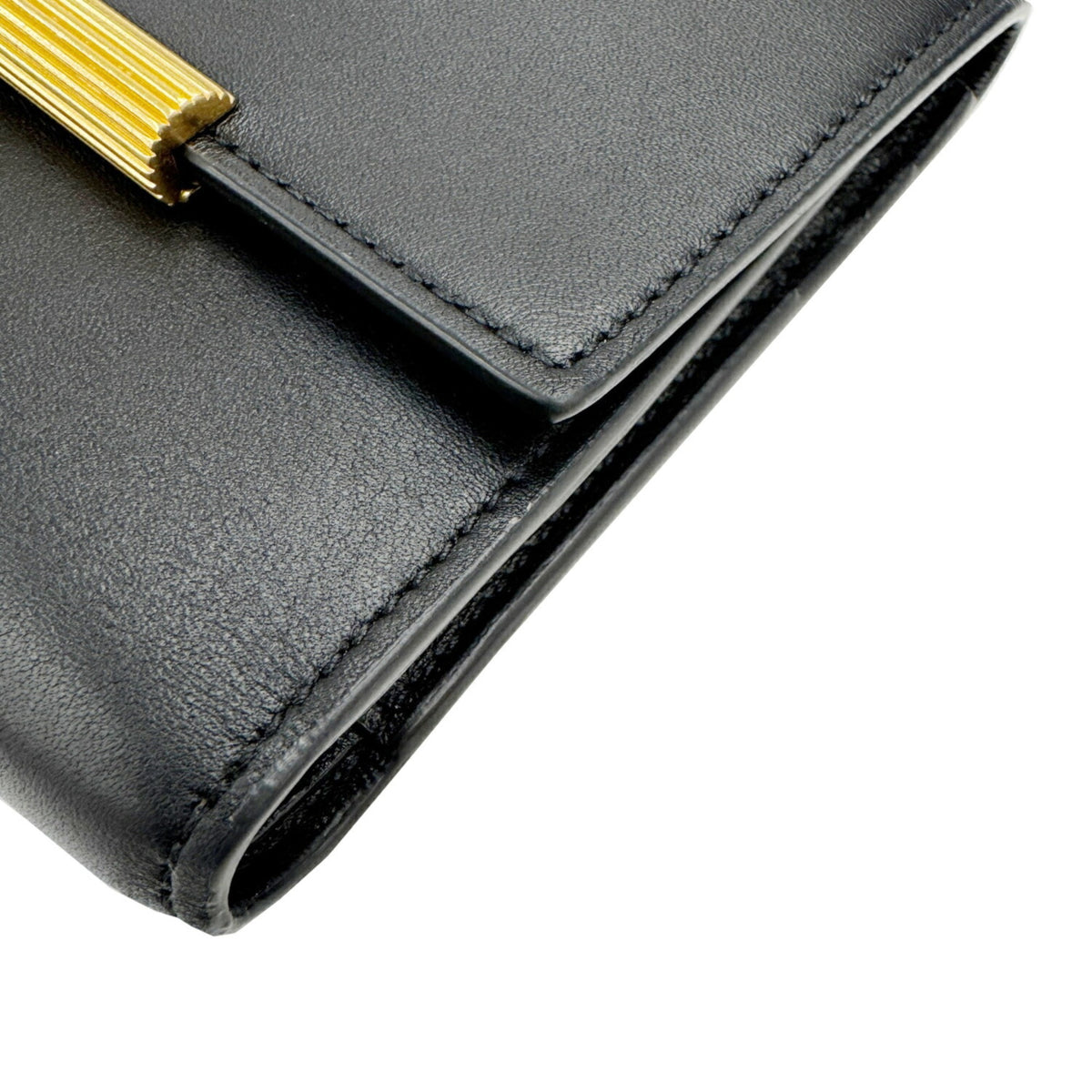 Bottega Veneta Black Wallet (Tri-Fold) (Pre-Owned)