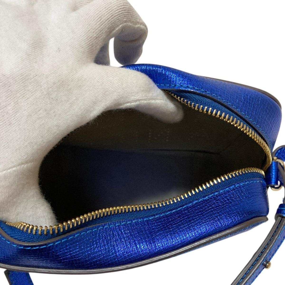 Anya Hindmarch Blue Shoulder Bag (Pre-Owned)