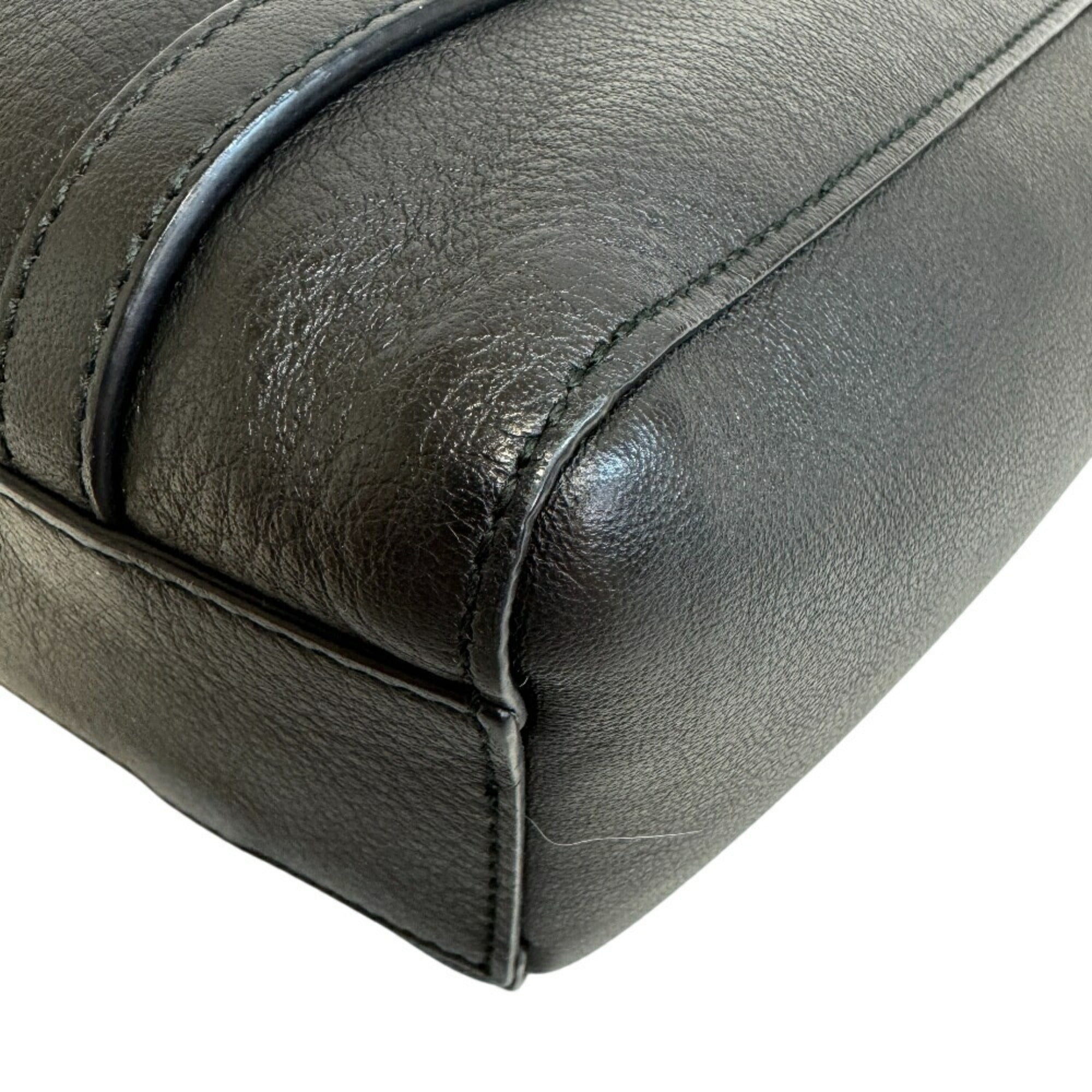 Balenciaga Black Leather Handbag (Pre-Owned)