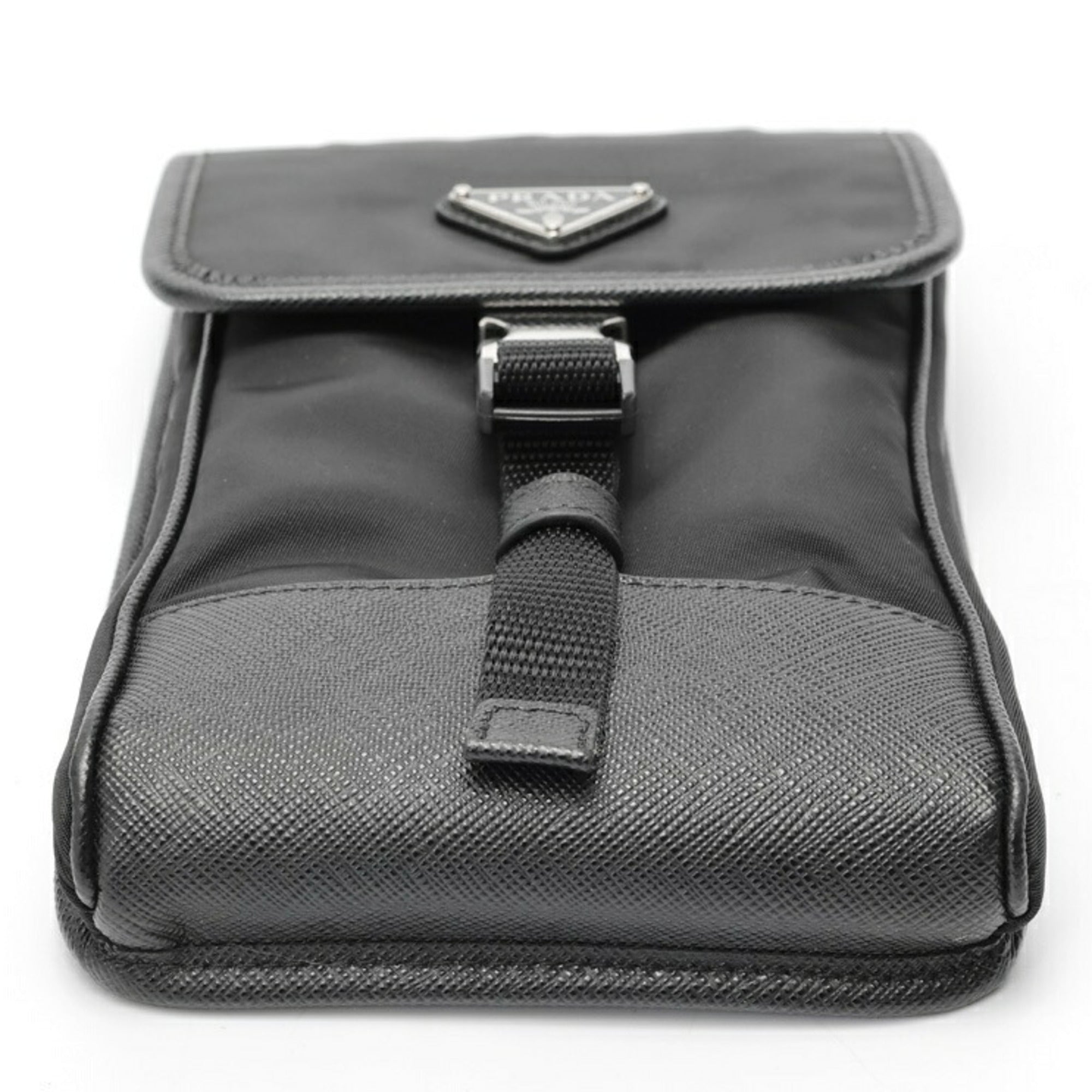 Prada Black Nylon Phone Wallet (Pre-Owned)