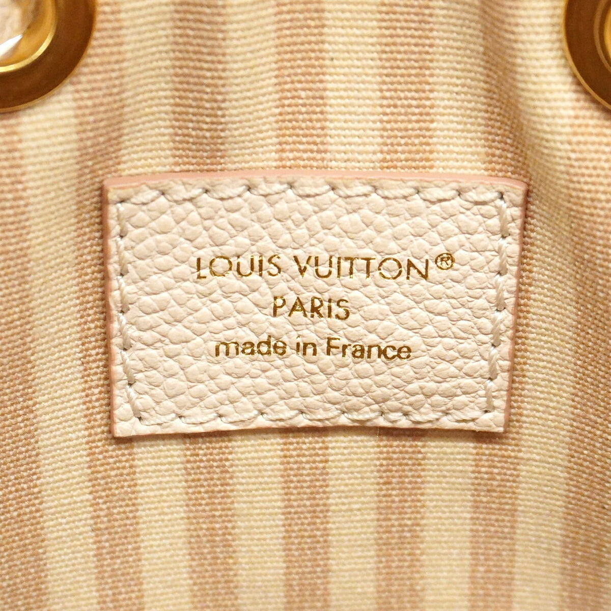 Louis Vuitton Beige Ivory Handbag (Pre-Owned)