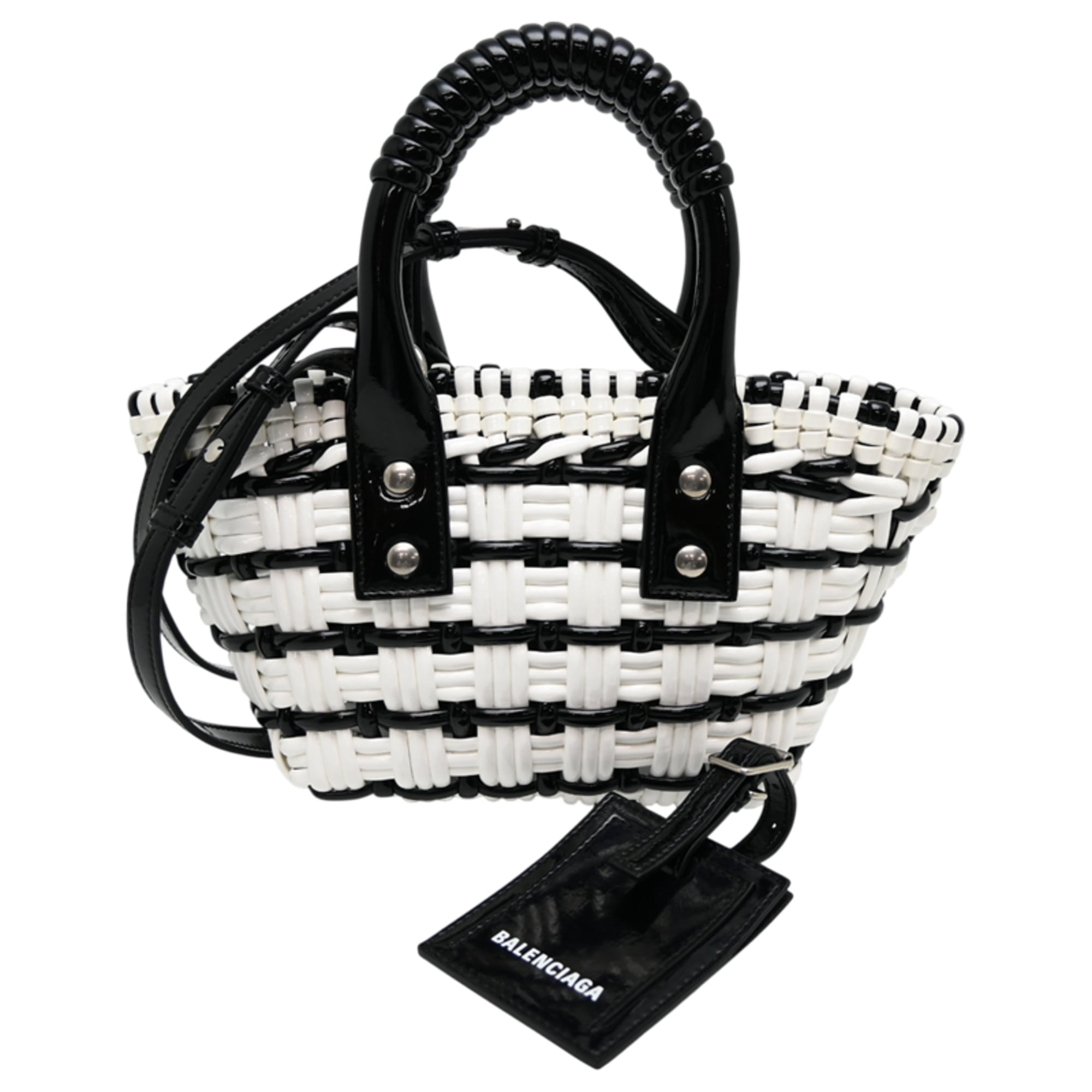 Balenciaga Black White Handbag (Pre-Owned)
