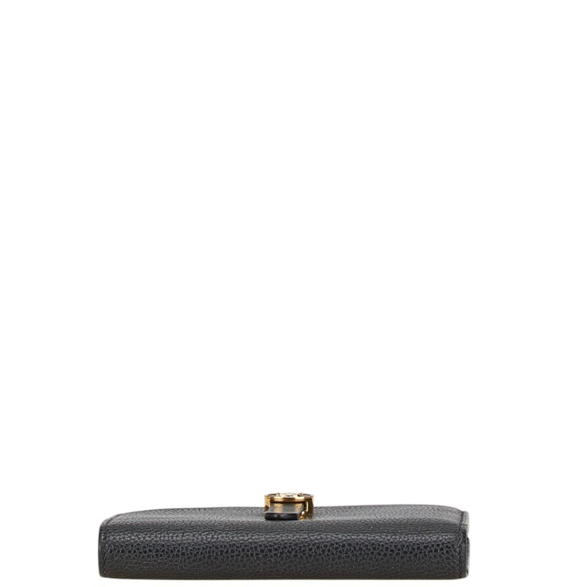 Burberry Black Leather Wallet (Bi-Fold) (Pre-Owned)