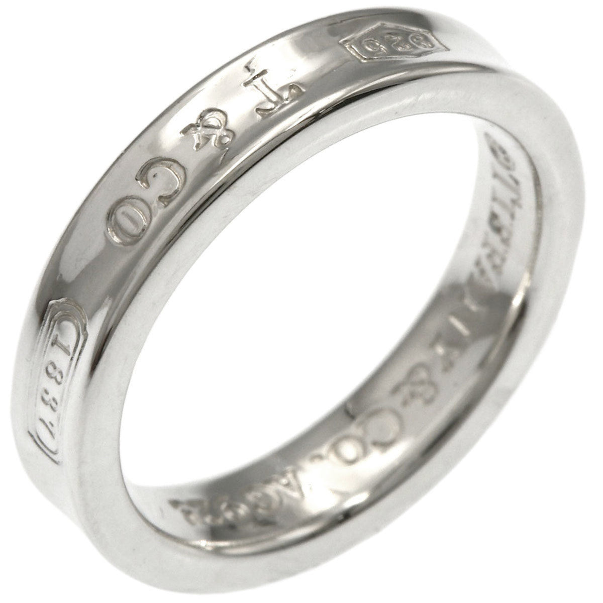 Tiffany Silver Band Ring (Pre-Owned)