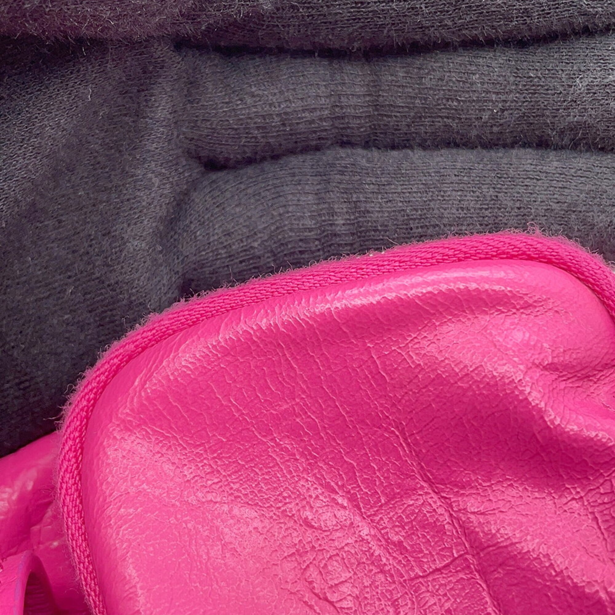 Balenciaga Pink Leather Handbag Shoulder Bag (Pre-Owned)