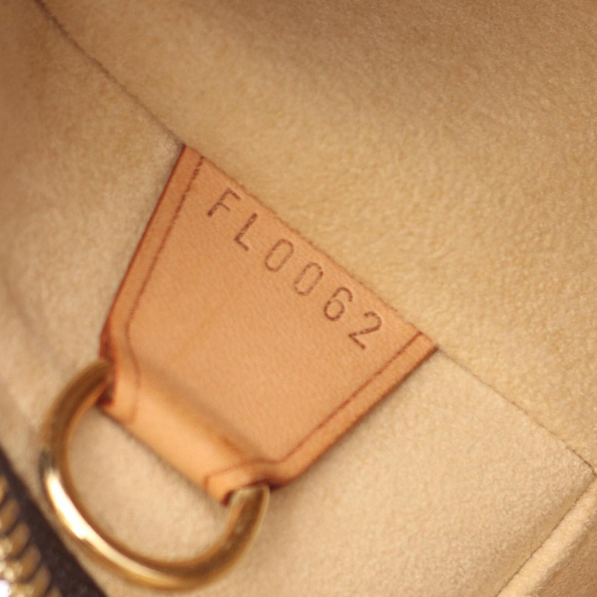 Louis Vuitton Brown Monogram Coated Canvas Handbag Shoulder Bag (Pre-Owned)