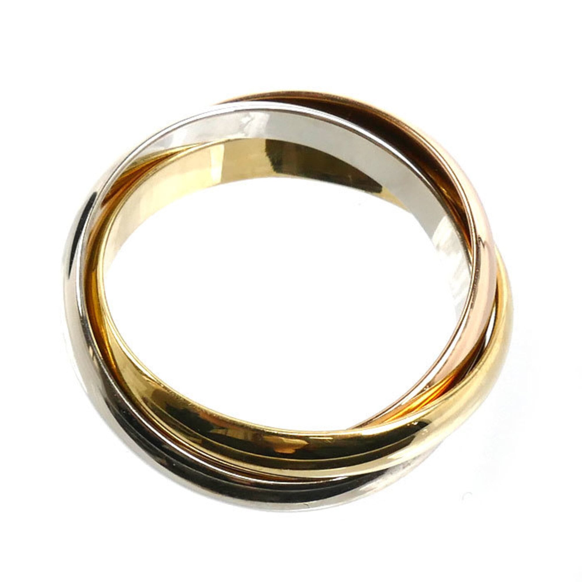 Cartier Yellow Gold (18K) Pink Gold (18K) White Gold (18K) Band Ring (Pre-Owned)