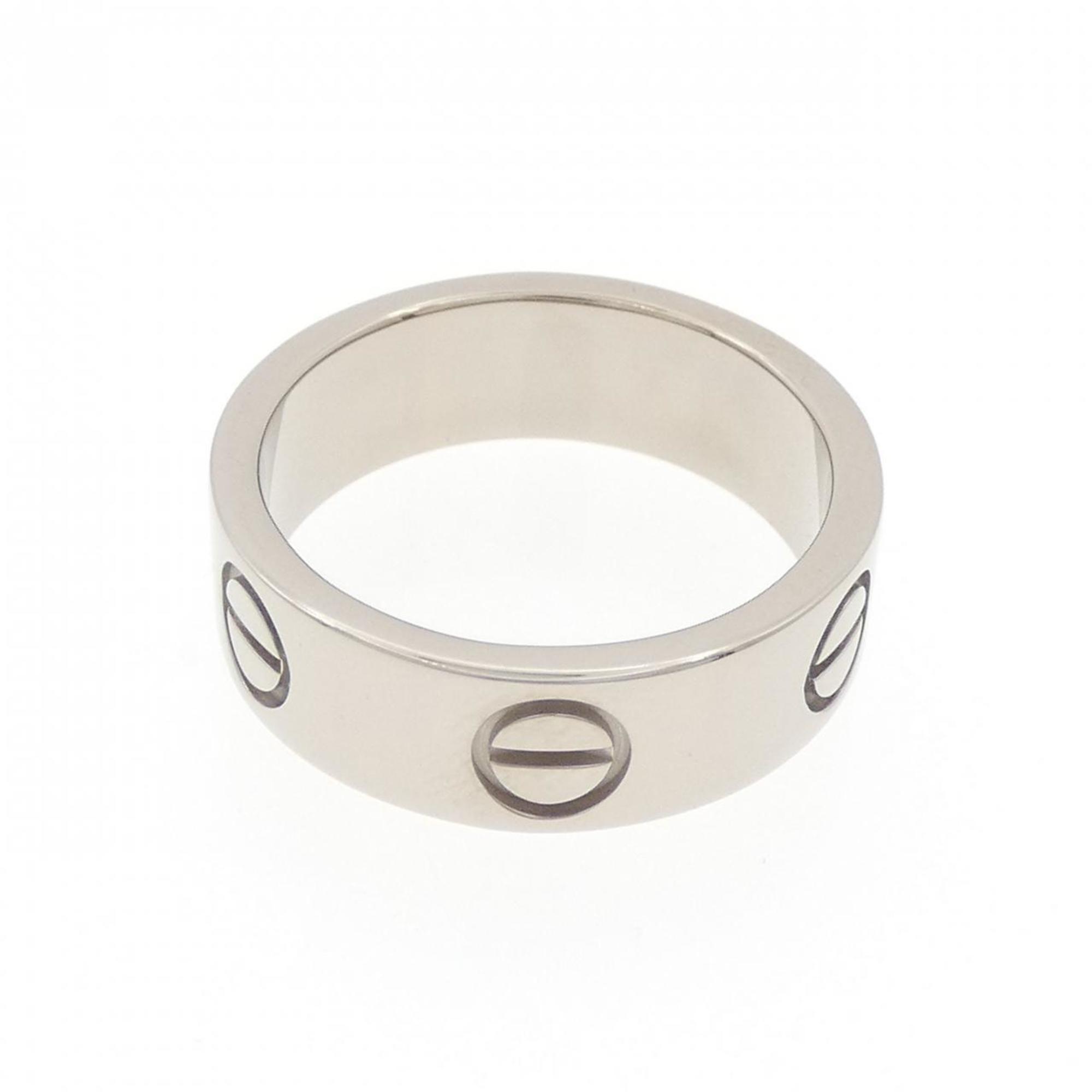 Cartier Love White Gold (18K) Band Ring (Pre-Owned)