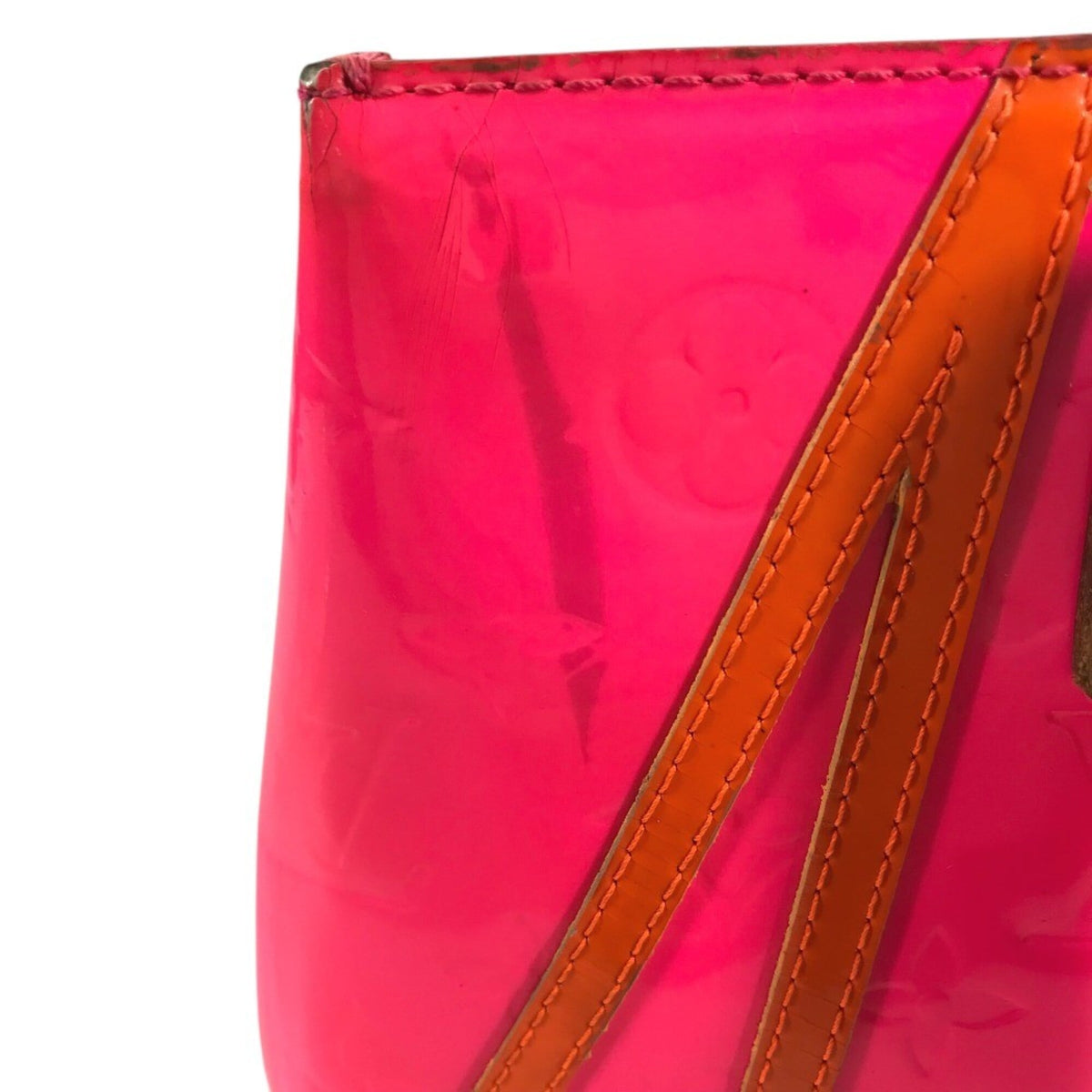 Louis Vuitton Pink Monogram Vernis Handbag (Pre-Owned)