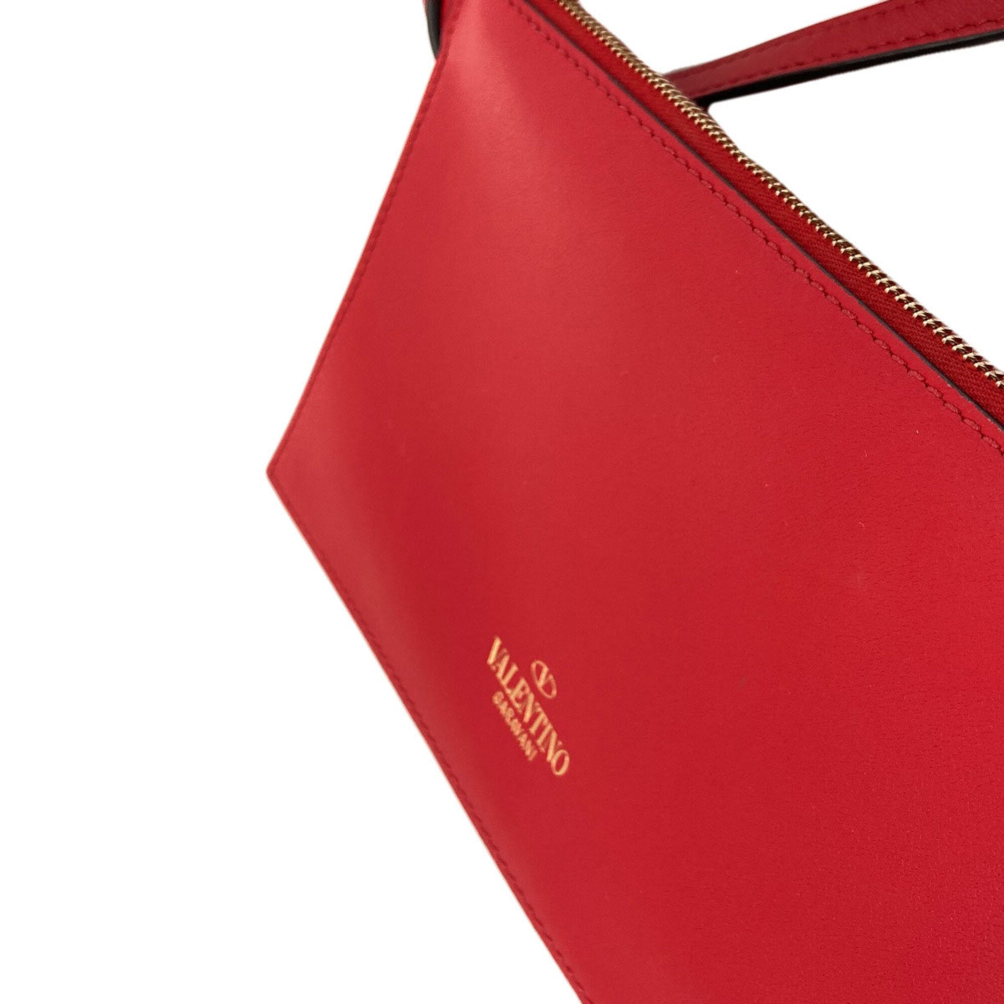Valentino Brown Vinyl Tote Bag (Pre-Owned)