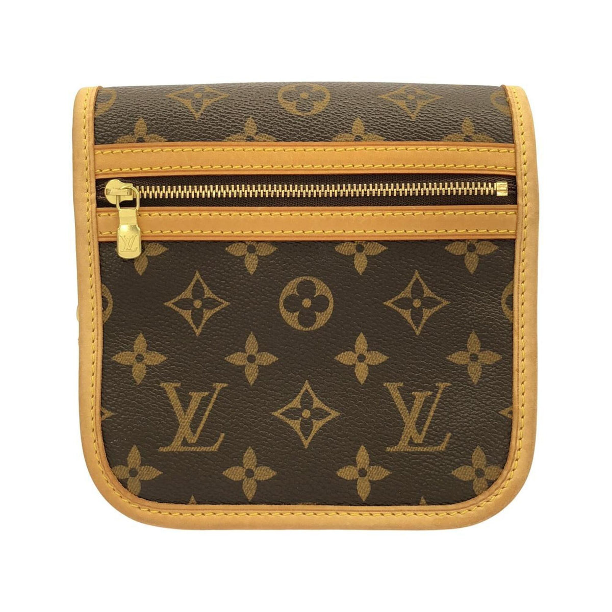 Louis Vuitton Marron Monogram Coated Canvas Shoulder Bag (Pre-Owned)