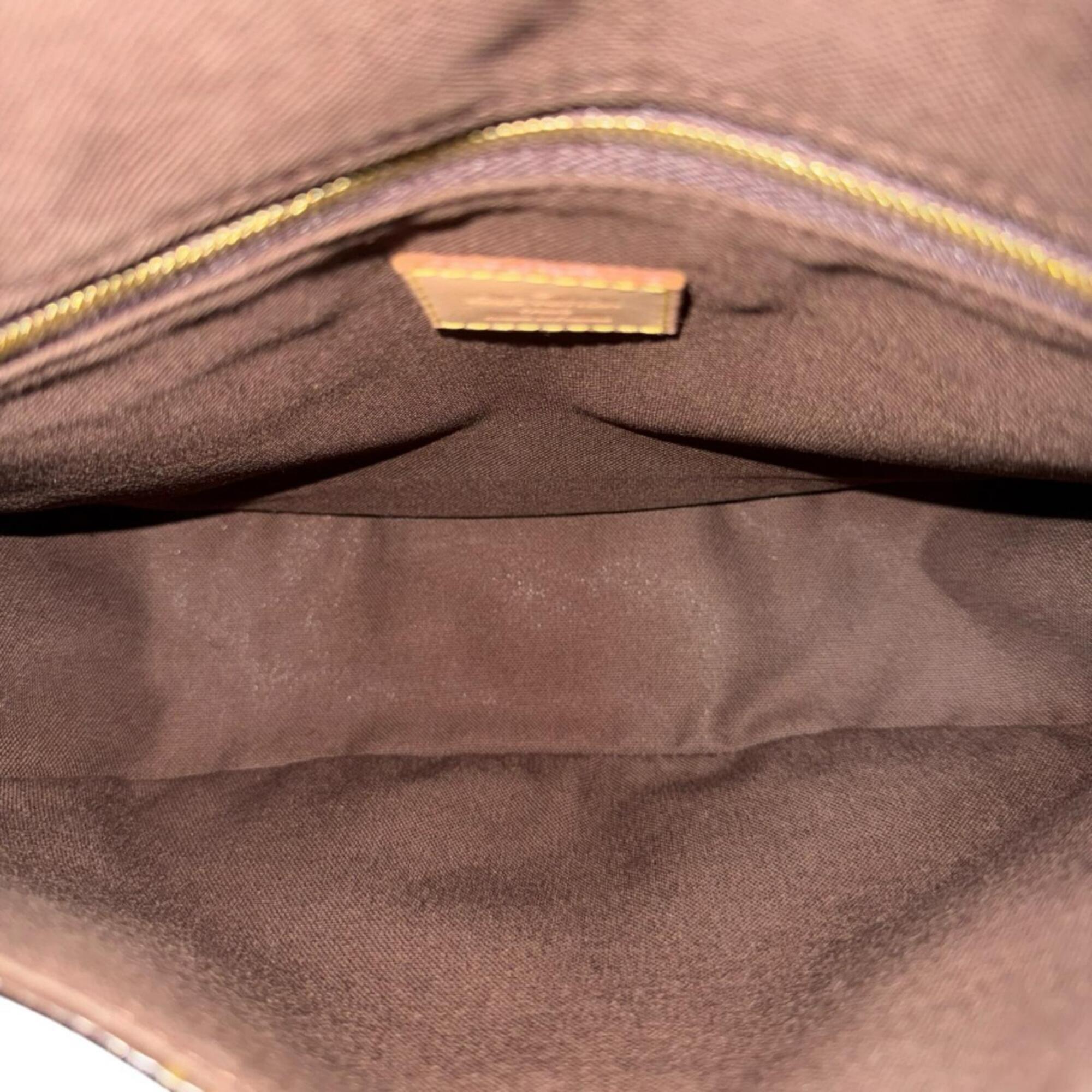 Louis Vuitton Brown Monogram Shoulder Bag (Pre-Owned)
