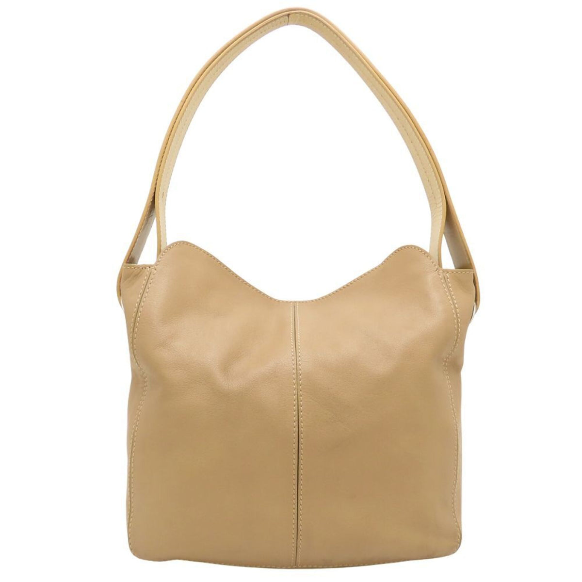 Tod's Beige Leather Handbag (Pre-Owned)