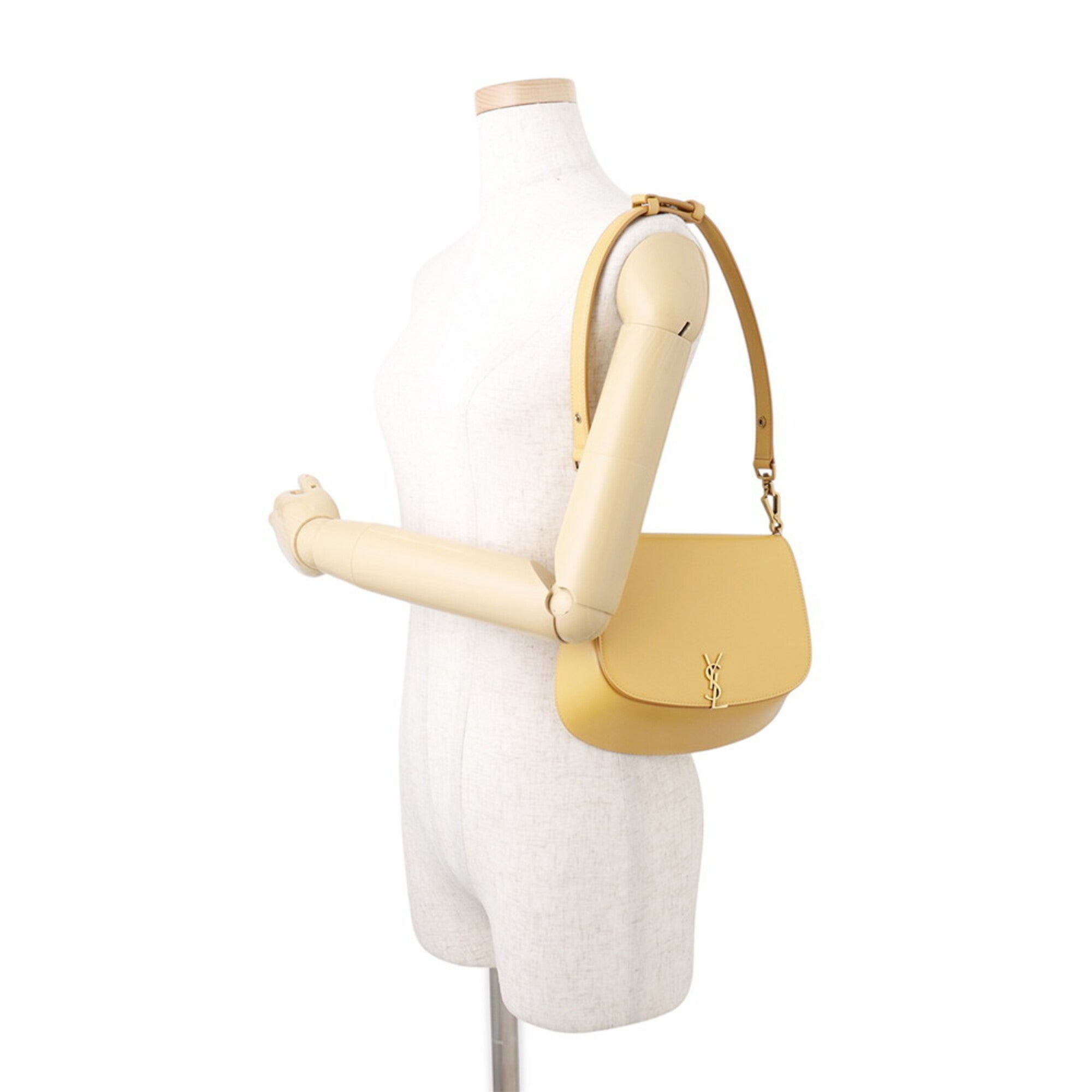 Yves Saint Laurent Yellow Leather Handbag (Pre-Owned)