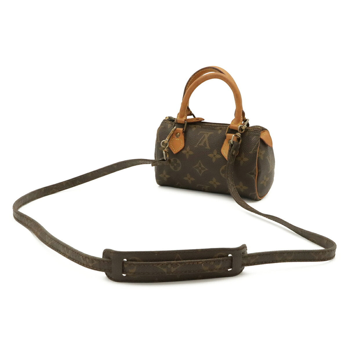 Louis Vuitton Brown Monogram Monogram Mini Handbag Pouch Shoulder Bag (Pre-Owned)