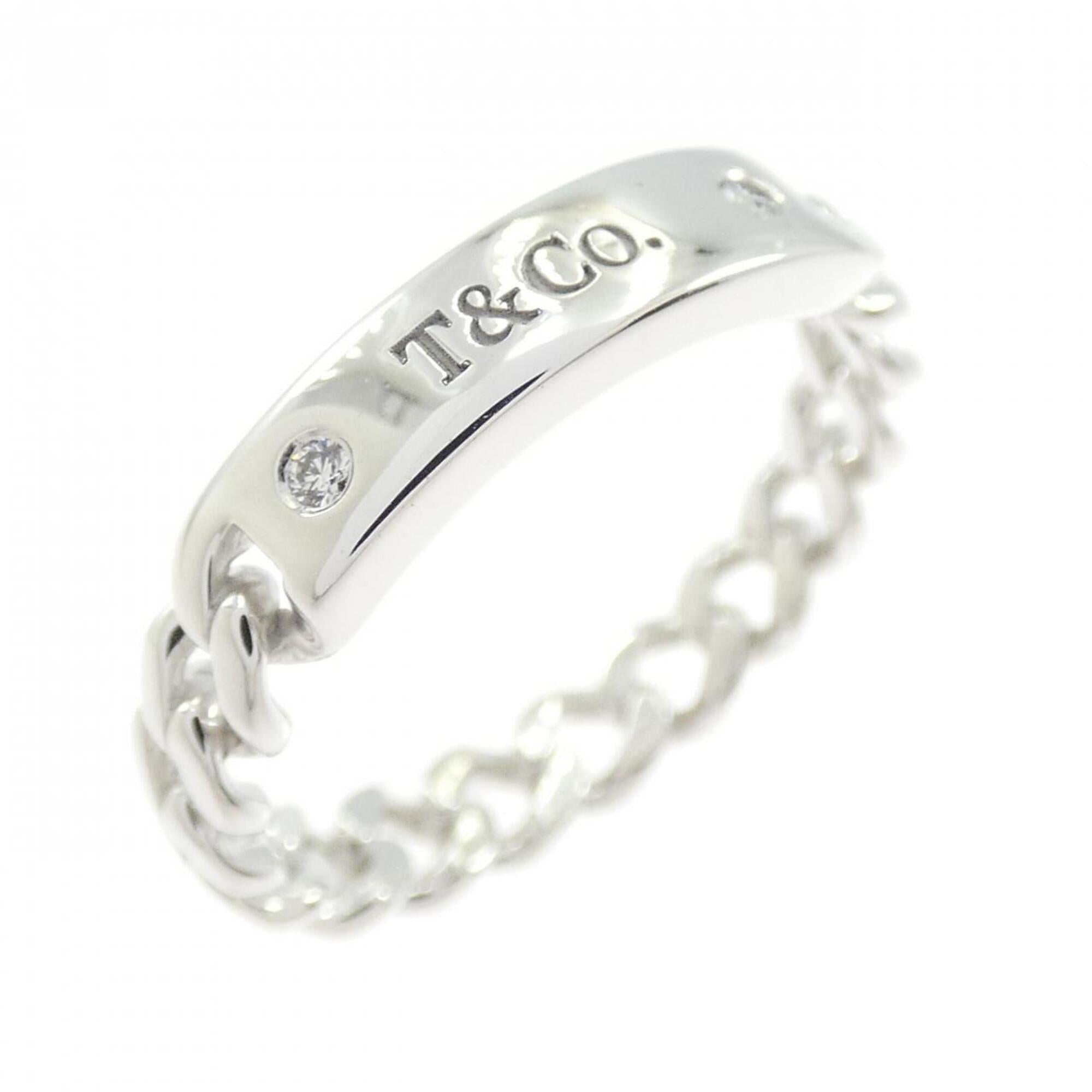 Tiffany White Gold (18K) Band Ring (Pre-Owned)