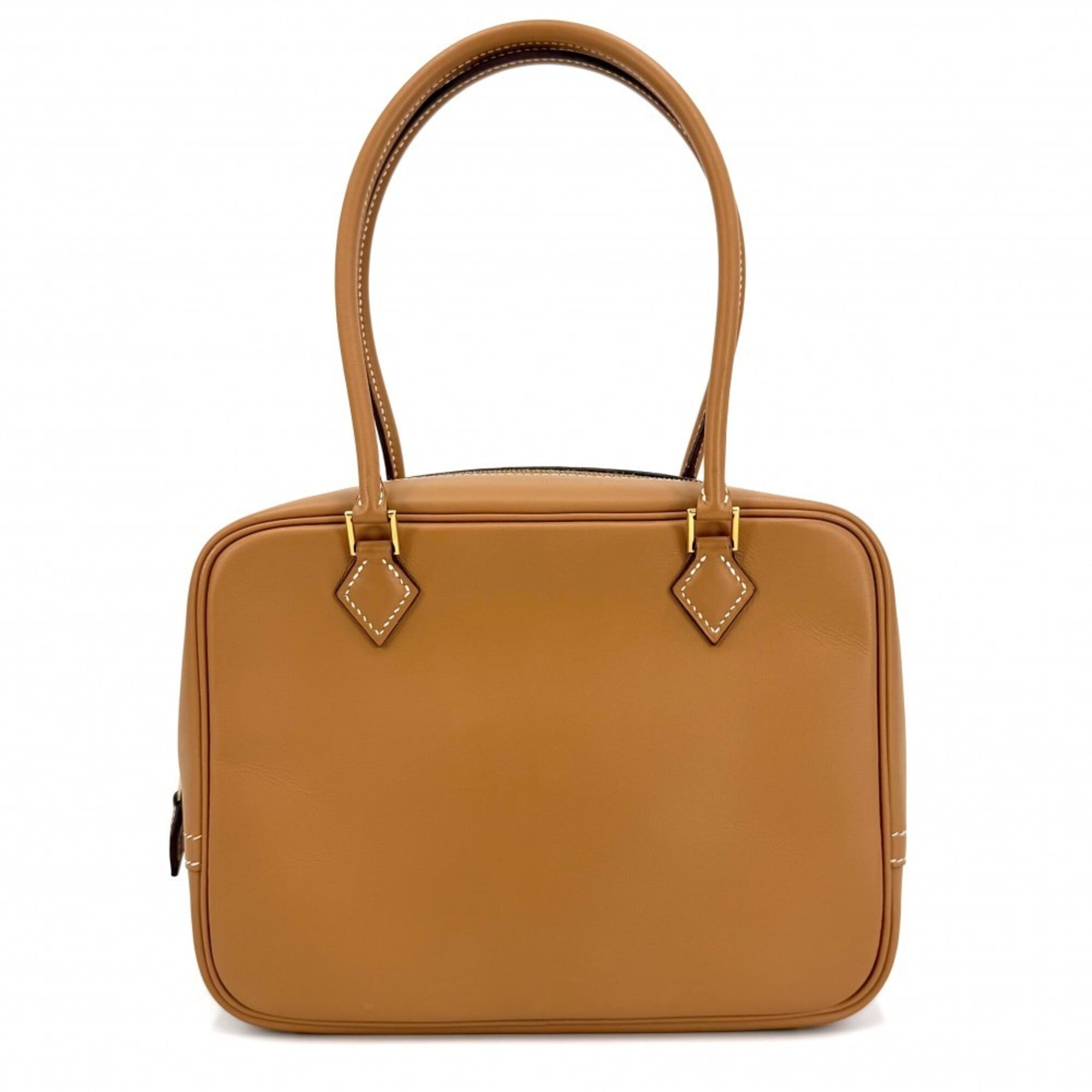 Hermes Brown Leather Handbag (Pre-Owned)