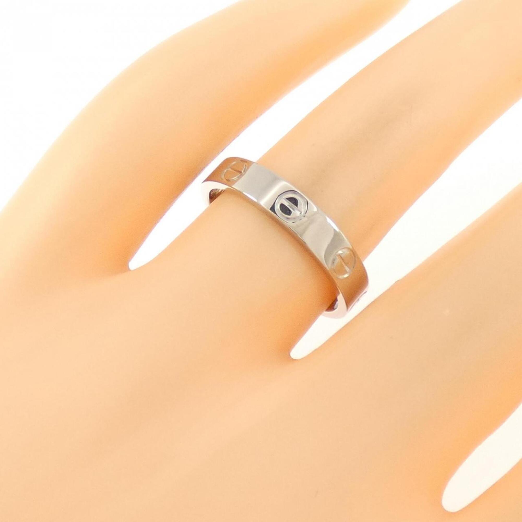Cartier Love White Gold (18K) Band Ring (Pre-Owned)