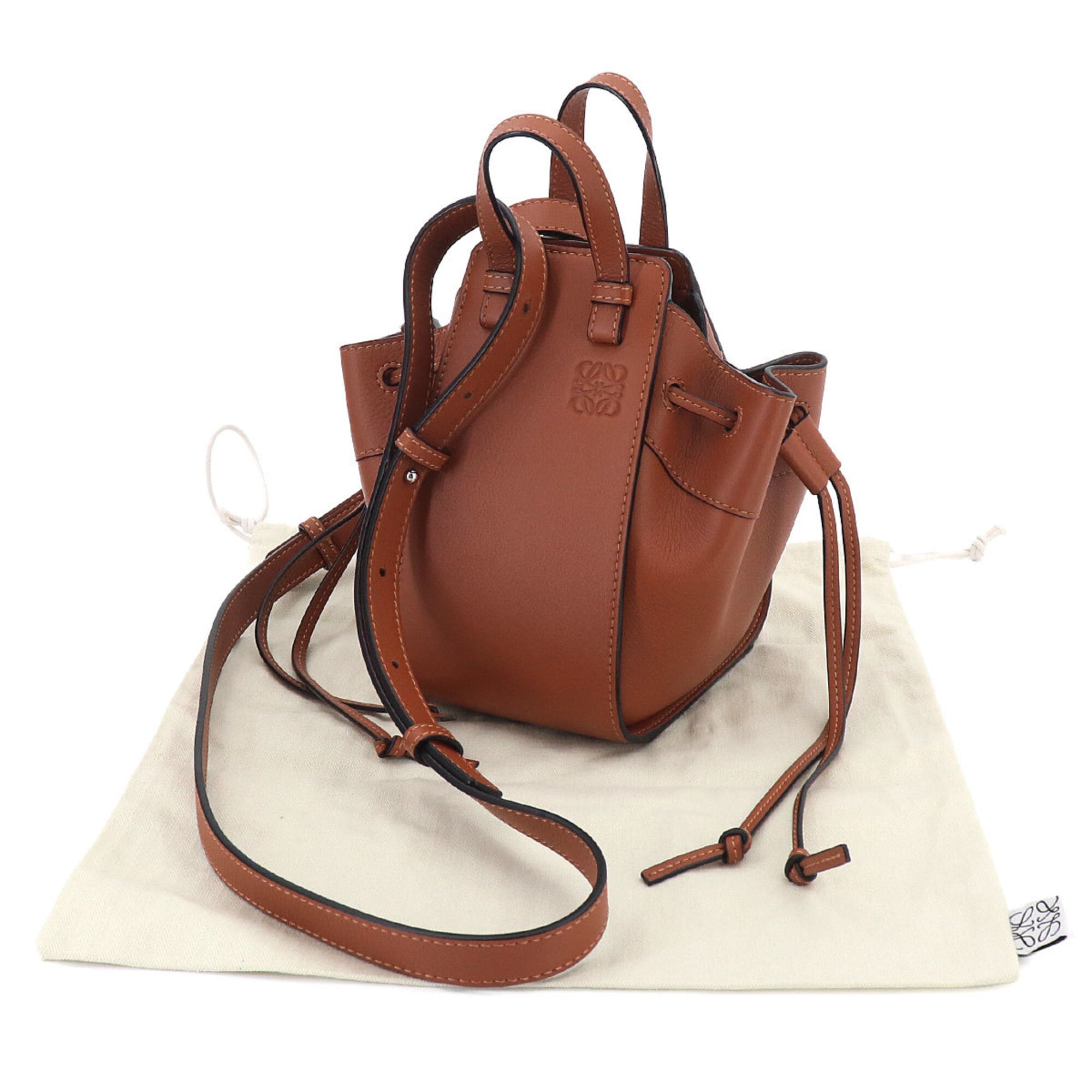 Loewe Brown Leather Handbag (Pre-Owned)