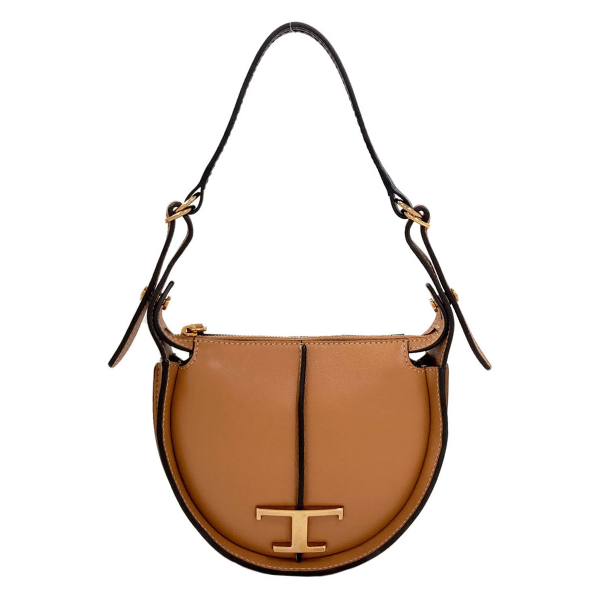 Tod's Brown Leather Handbag (Pre-Owned)
