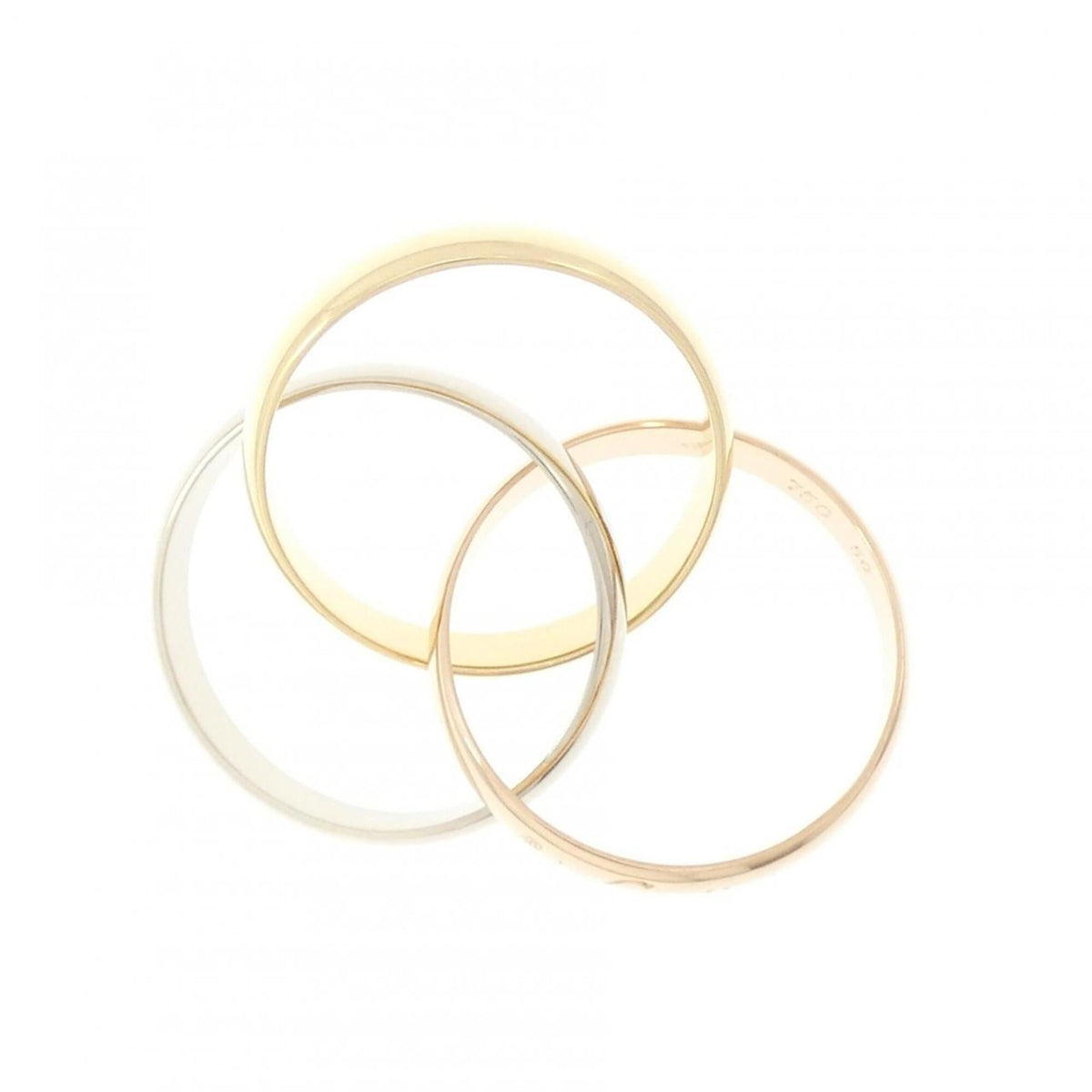 Cartier Yellow Gold (18K) Pink Gold (18K) White Gold (18K) Band Ring (Pre-Owned)