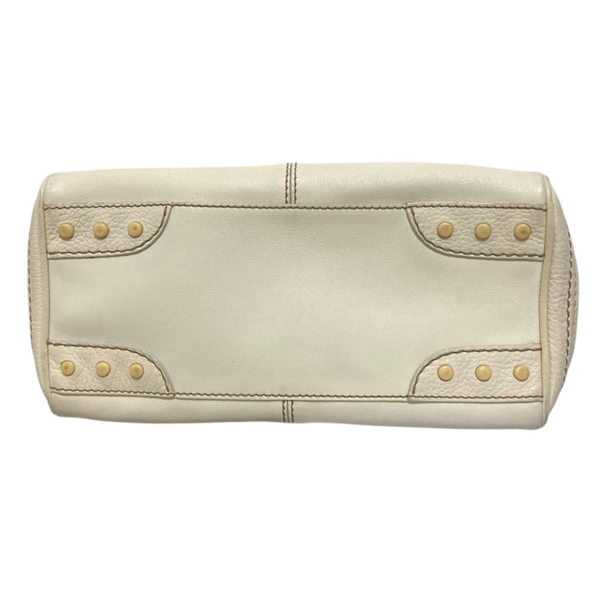 Tod's White Leather Shoulder Bag (Pre-Owned)