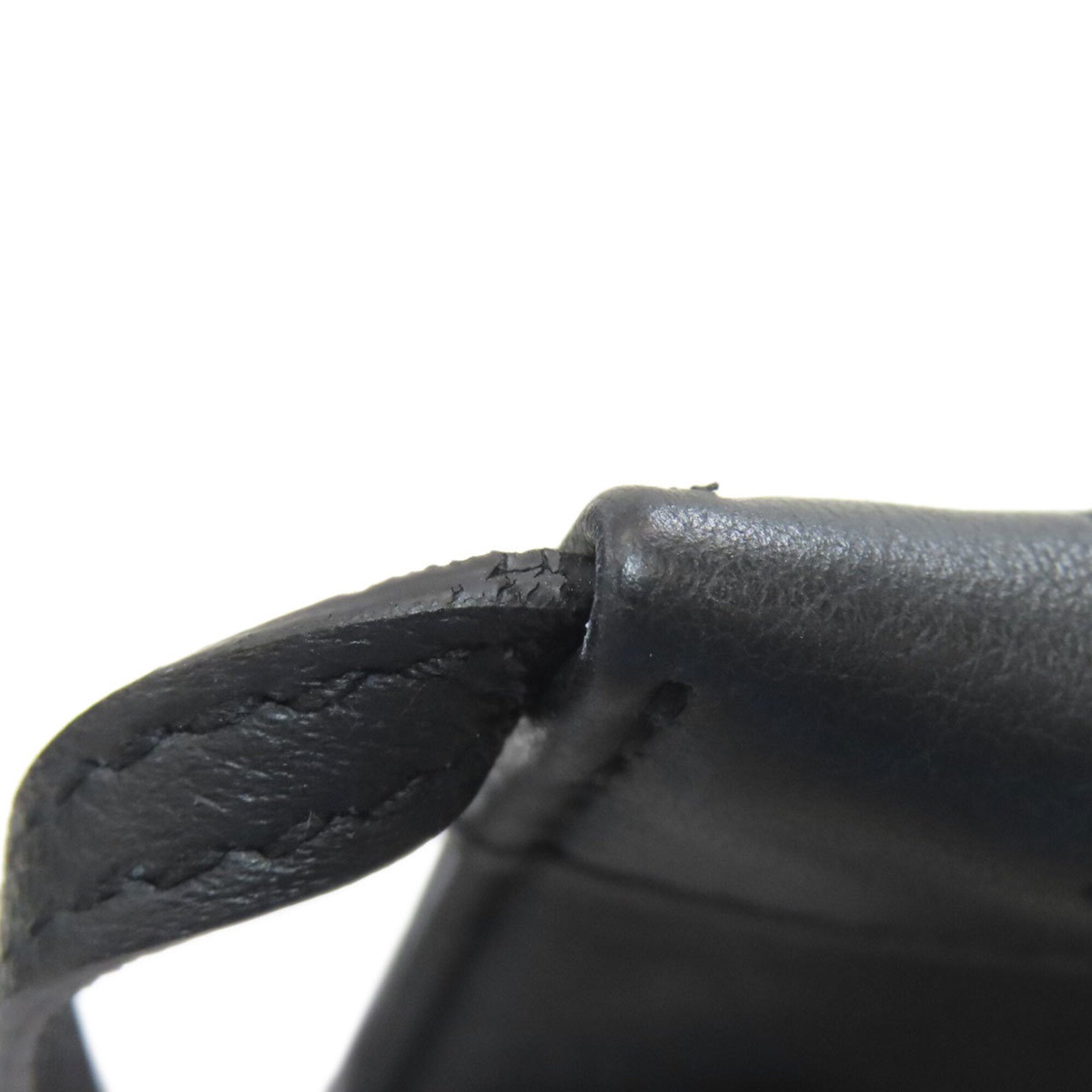 Balenciaga Black Leather Handbag (Pre-Owned)