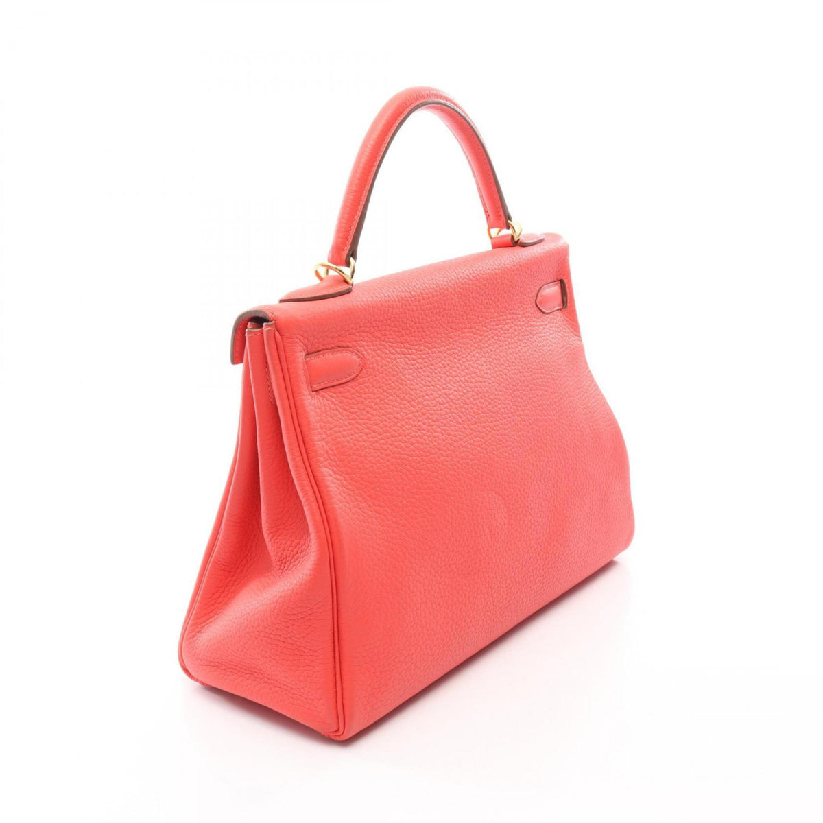 Hermes Pink Rose Jaipur Taurillon Clemence Leather Handbag (Pre-Owned)