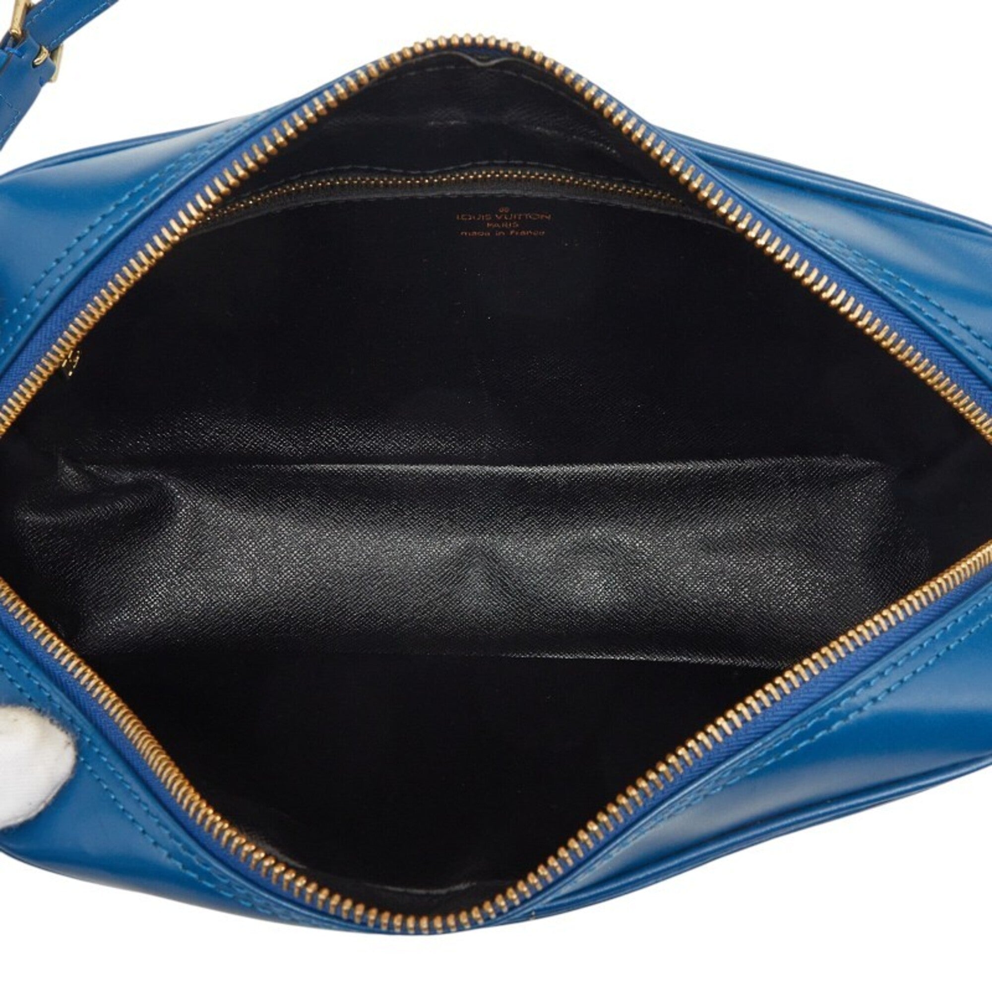 Louis Vuitton Epi Toledo Blue Leather Shoulder Bag (Pre-Owned)